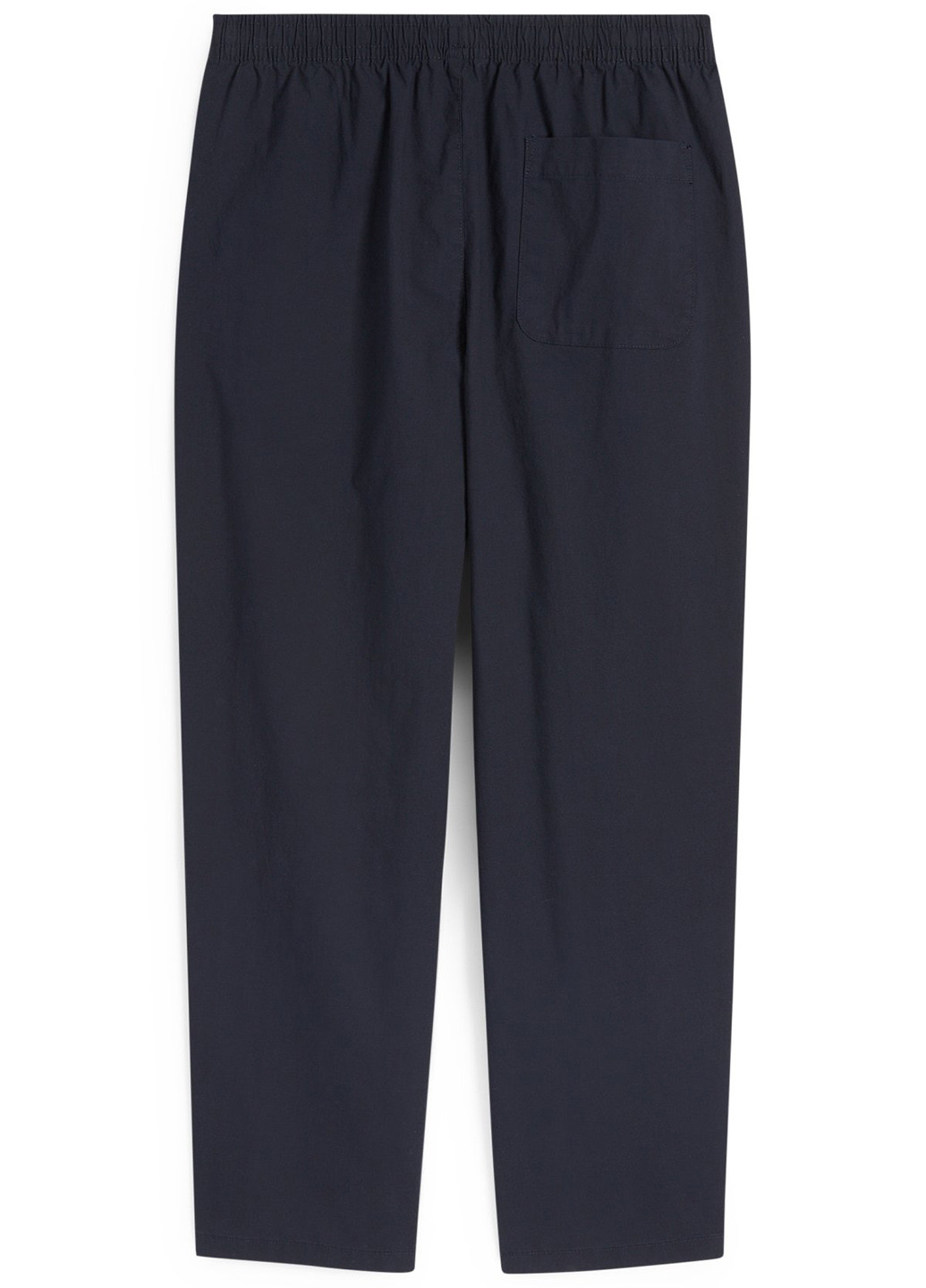 Темно-синие кэжуал демисезонные прямые брюки C&A