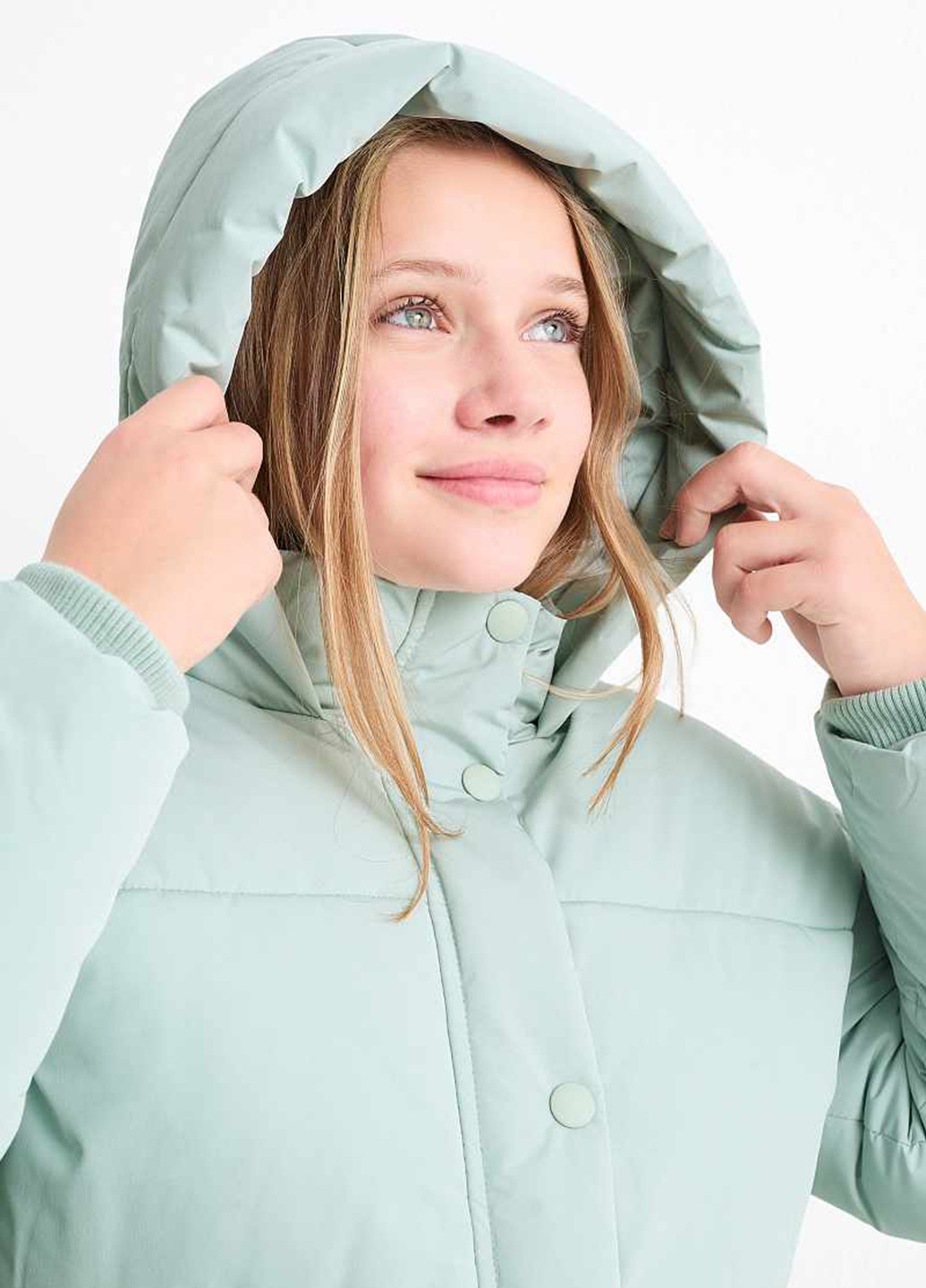 Мятная демисезонная куртка C&A