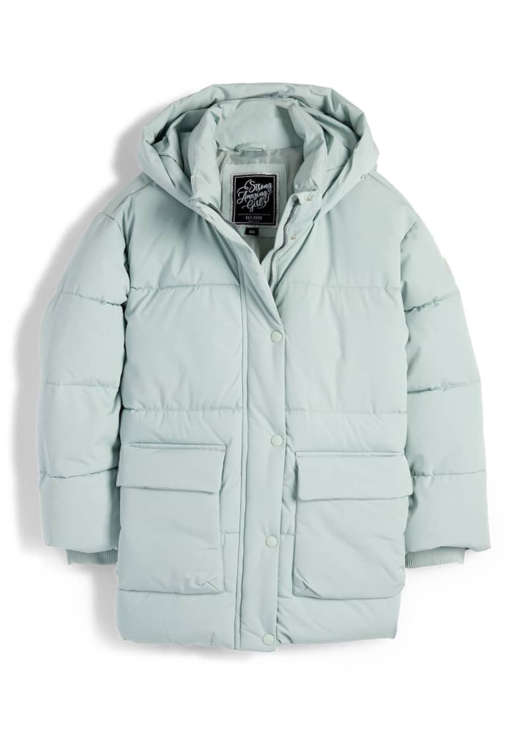 Мятная демисезонная куртка C&A