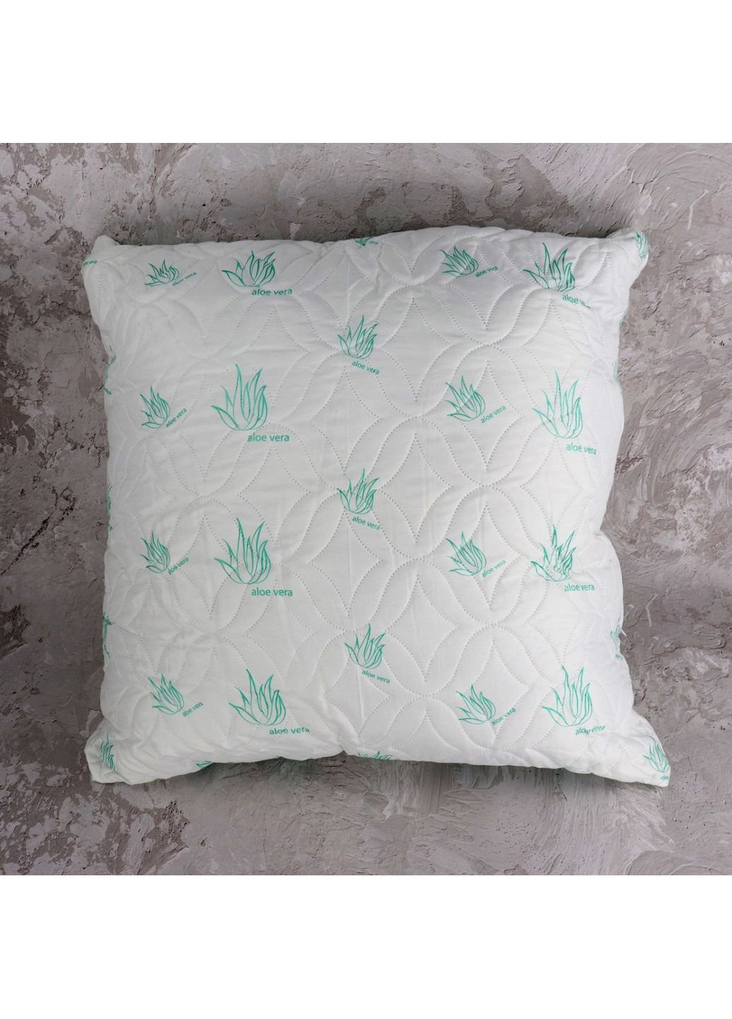 Стегана подушка з ALOE VERA на замку 70х70 від українського виробника 55095 Moda (253622811)