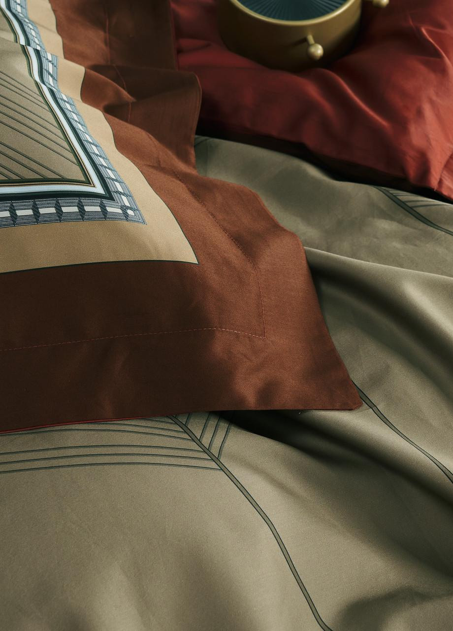 Постільна білизна євро єгипетська бавовна 200х220 см (DS2E) Vie Nouvelle Digital (253754927)