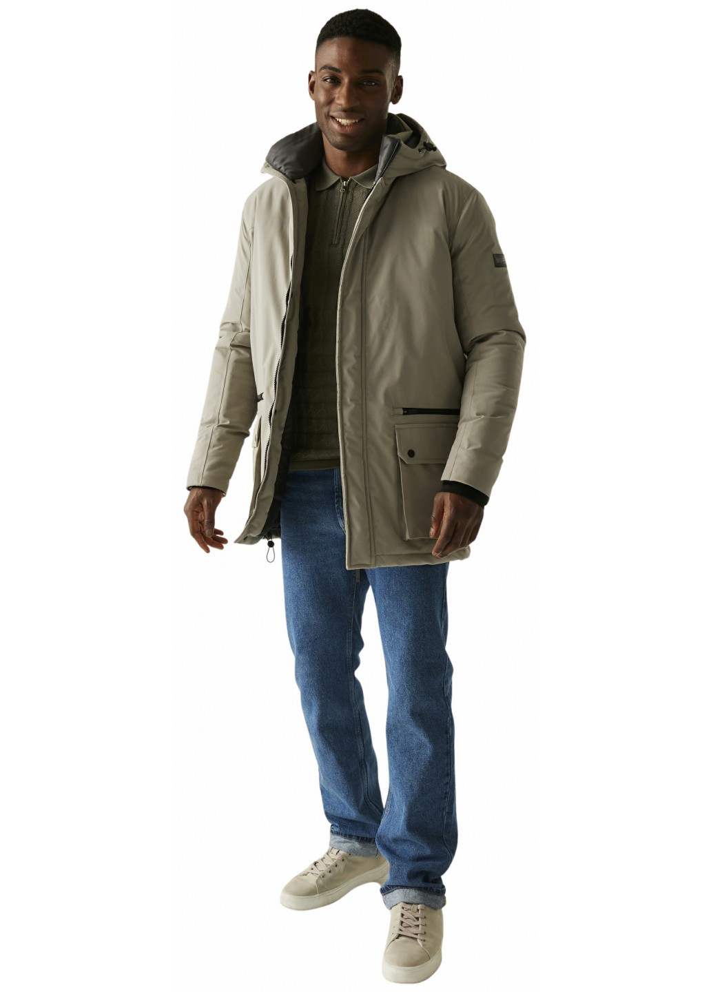 Бежева зимня куртка Regatta