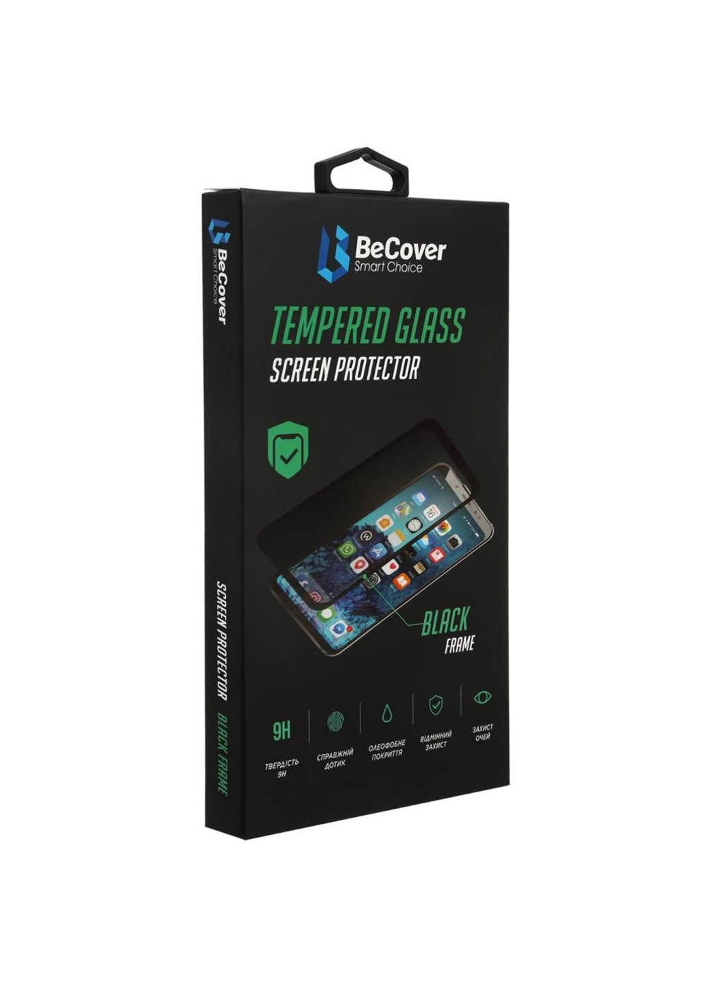 Скло захисне Premium Samsung Galaxy A02s SM-A025G Black (705596) BeCover (252370108)