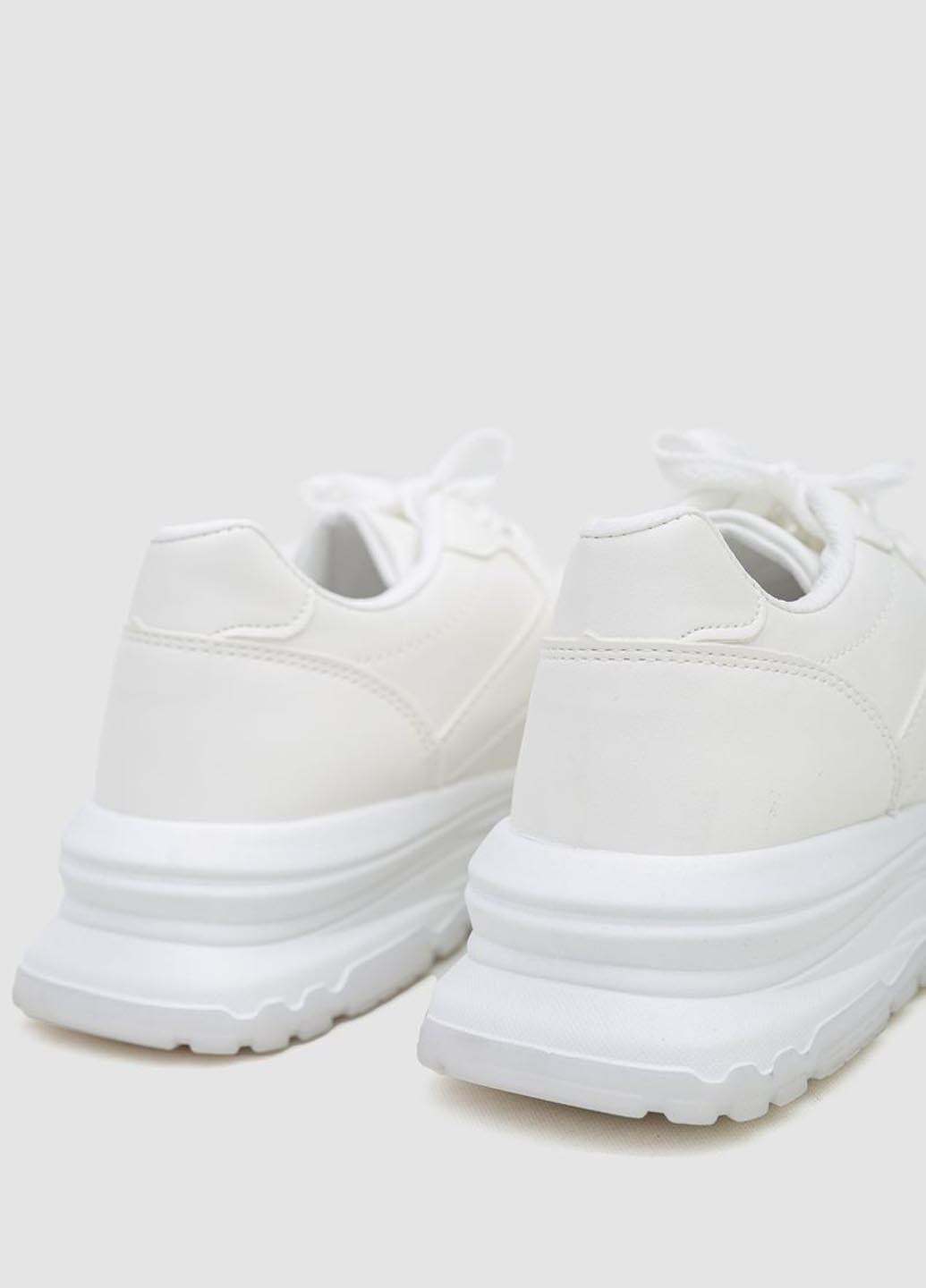 Белые демисезонные кроссовки Fashion