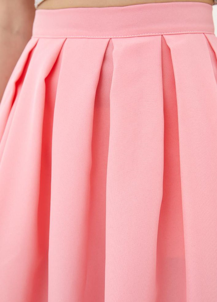 Розовая кэжуал однотонная юбка Podium тюльпан