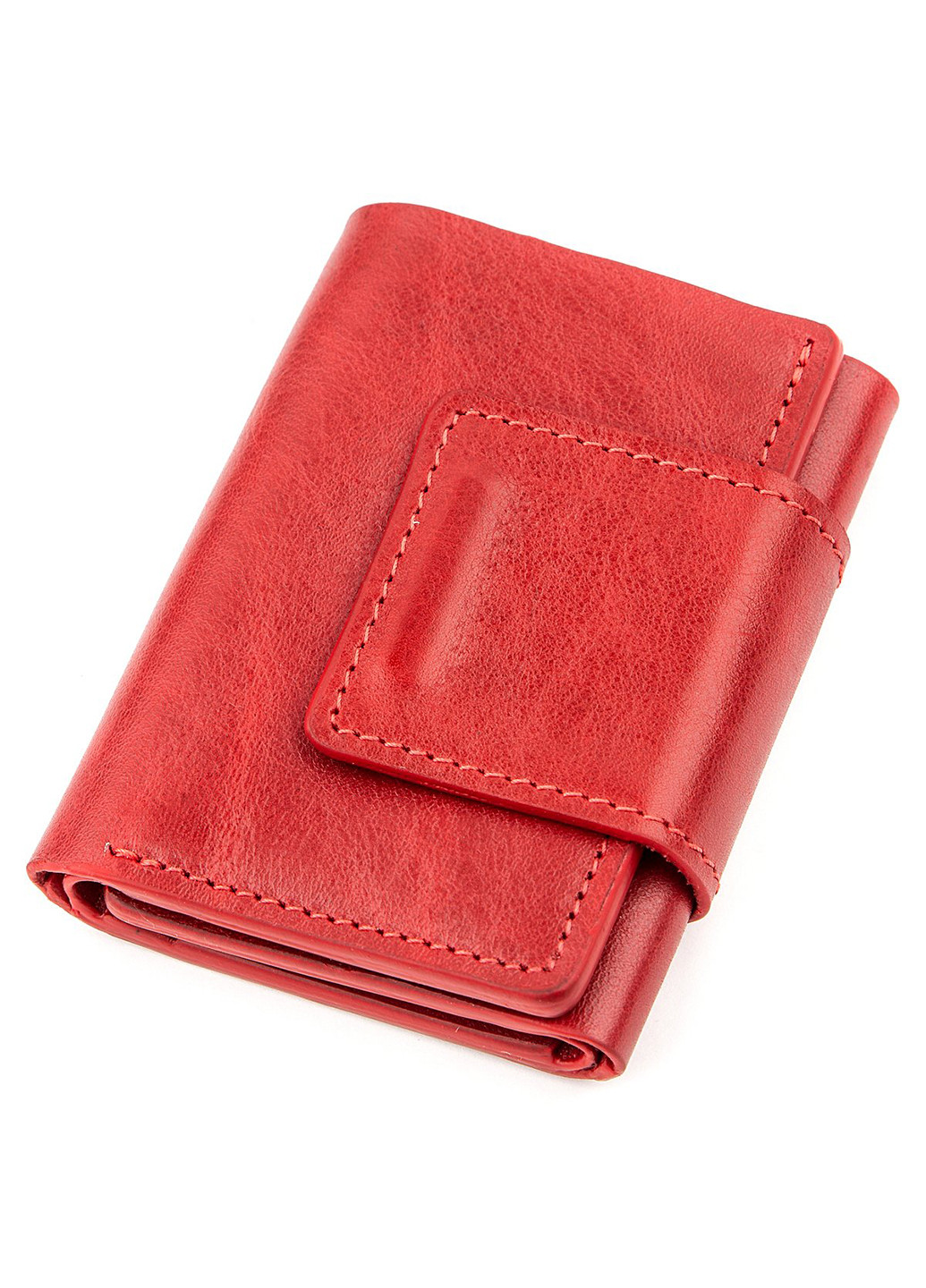 Жіночий шкіряний гаманець 7х10х1,5 см Grande Pelle (252132151)