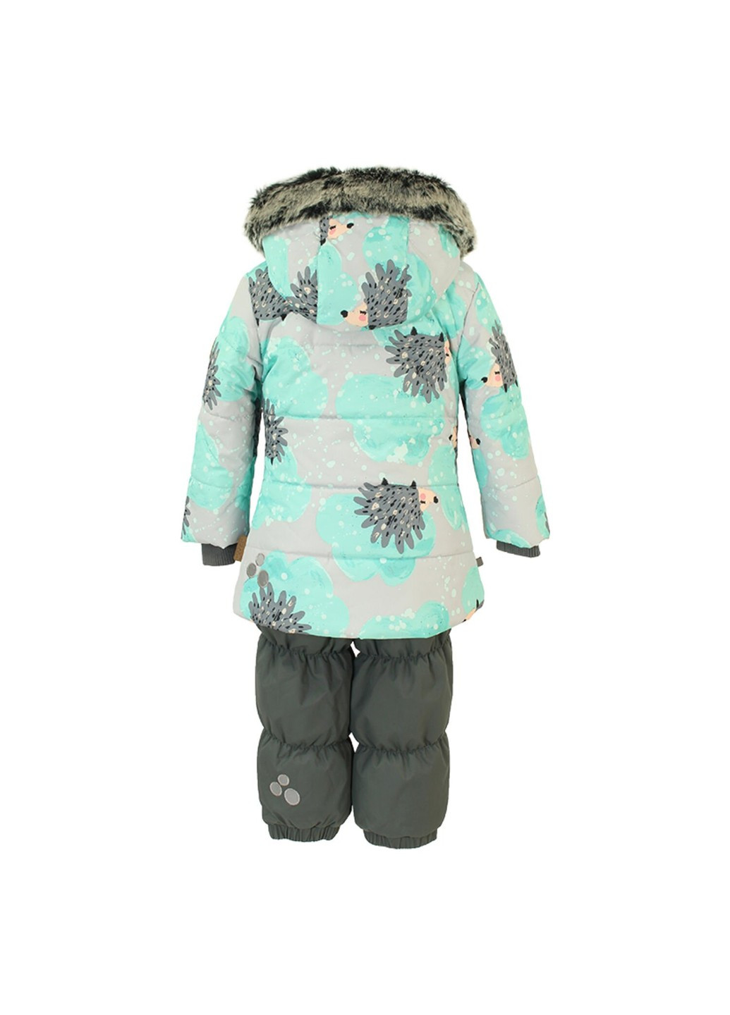 Мятный зимний комплект зимний (куртка + полукомбинезон) novalla Huppa