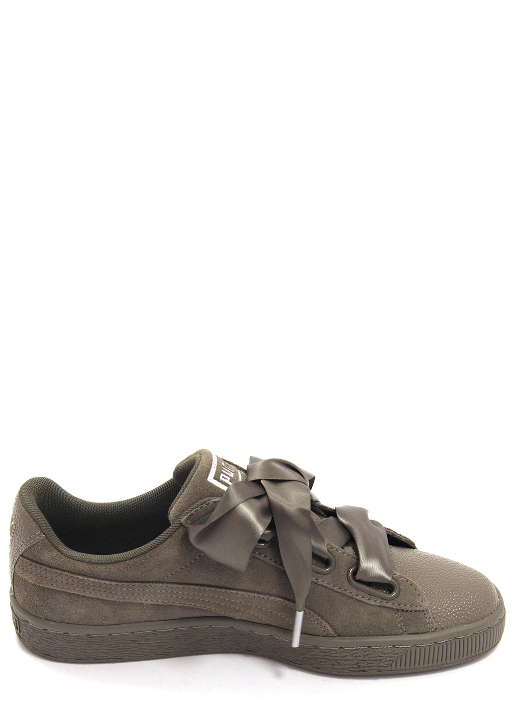 Хакі жіночі кеди suede heart bubble wns Puma