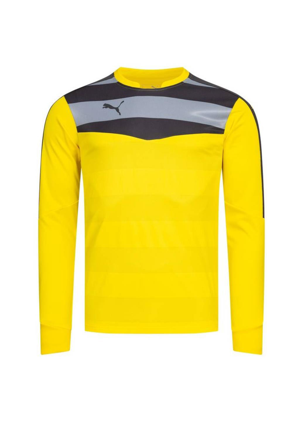 Лонгслів 702089-55 Puma Stadium GK логотип жовтий спортивні поліестер