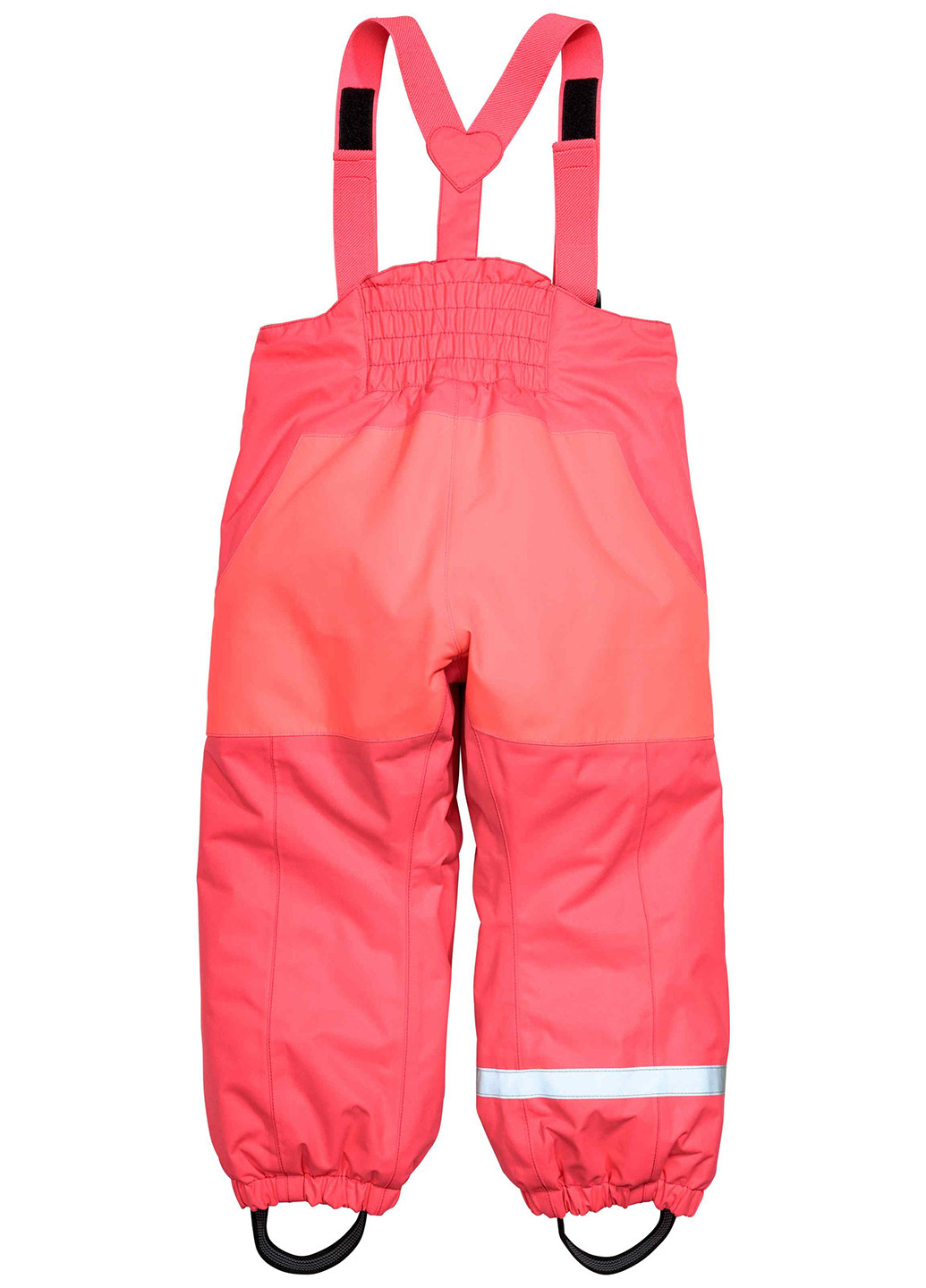 Розовые кэжуал зимние прямые брюки H&M