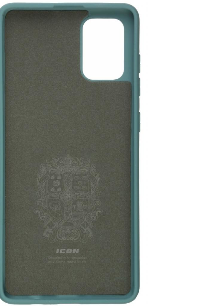 Чохол для мобільного телефону (смартфону) ICON Case Samsung A71 Pine Green (ARM56344) ArmorStandart (201493492)