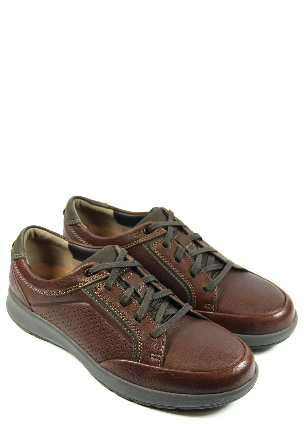 Коричневые кэжуал мужские туфли un trail form2 Clarks