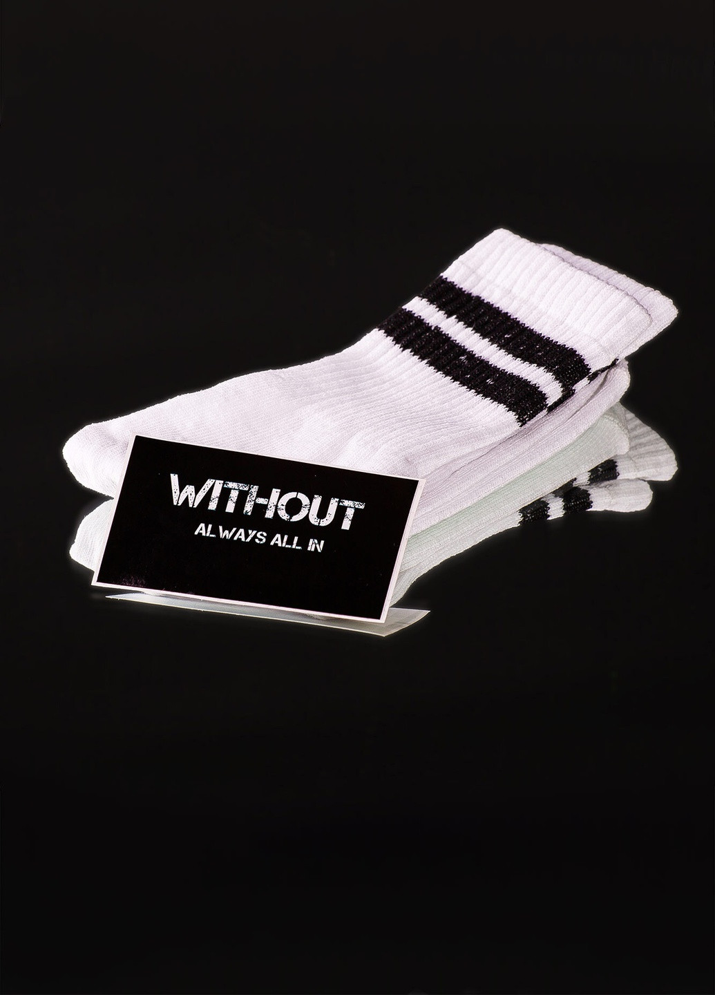 Шкарпетки Білі Without (224054913)