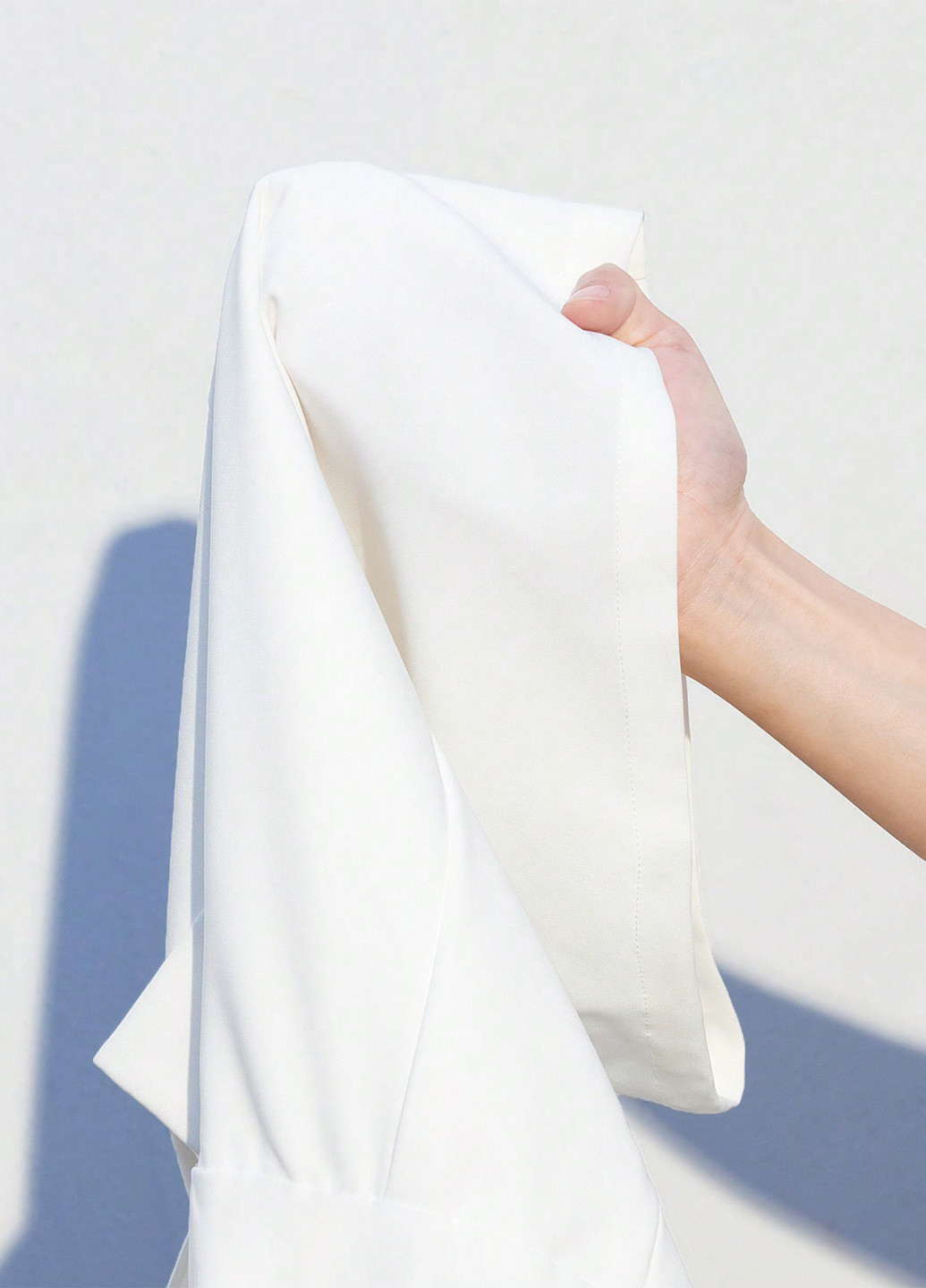 Комбінезон SHEIN комбінезон-шорти однотонний білий кежуал поліестер