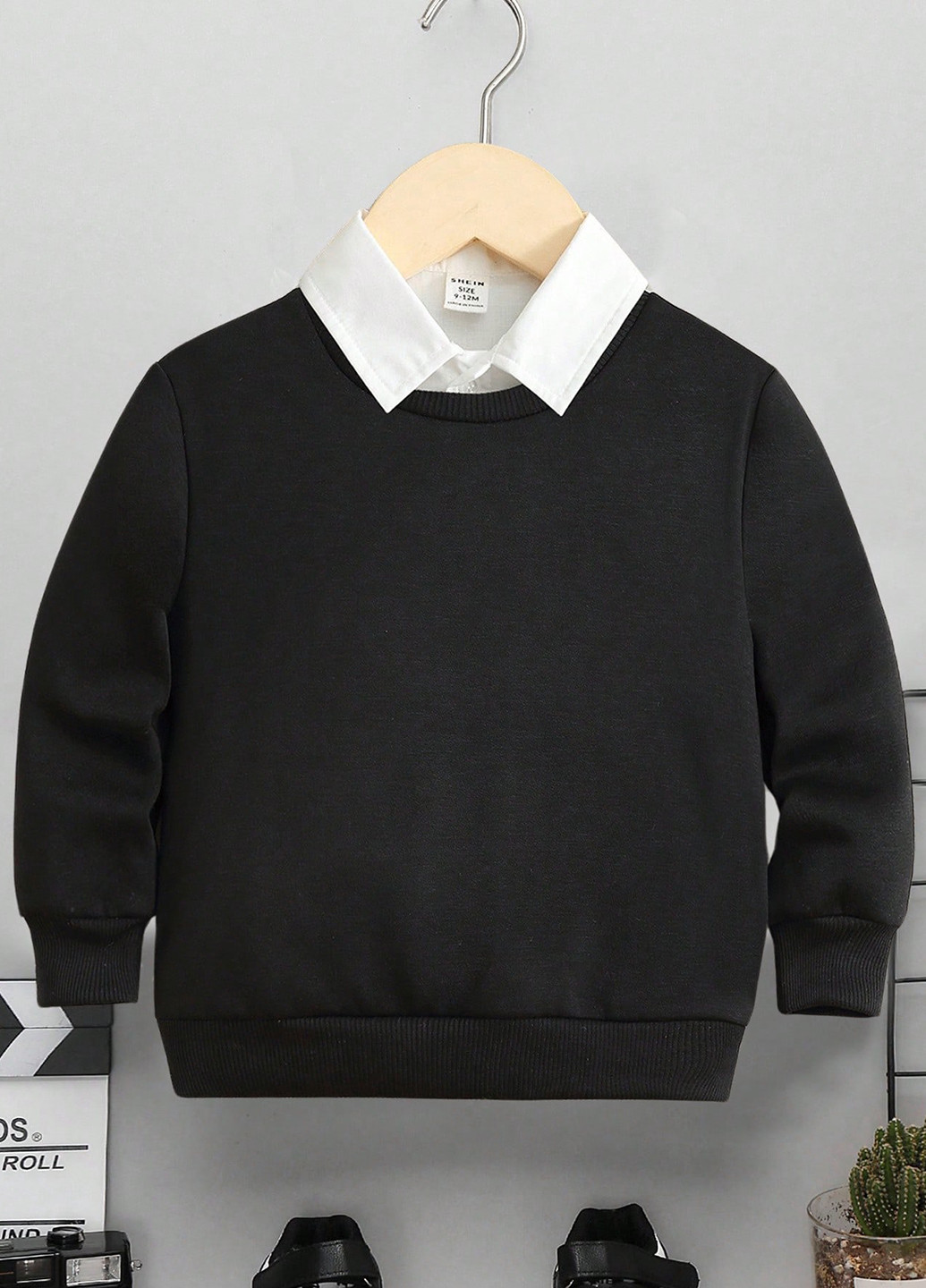 Чорний демісезонний джемпер джемпер SHEIN