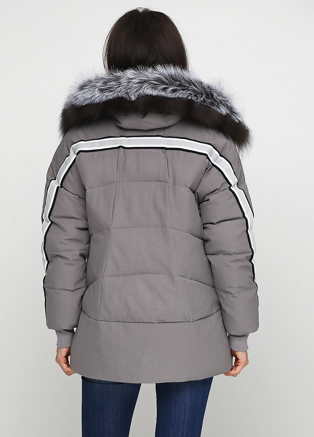 Серая демисезонная куртка Grace