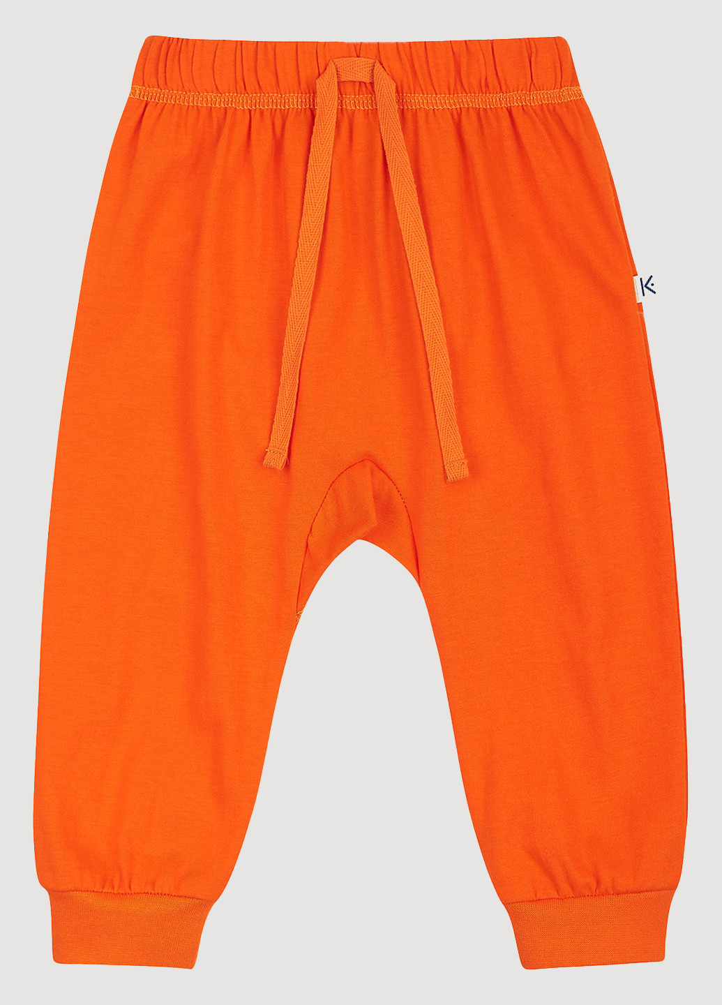 Помаранчевий літній комплект (футболка, штани) KRAKO