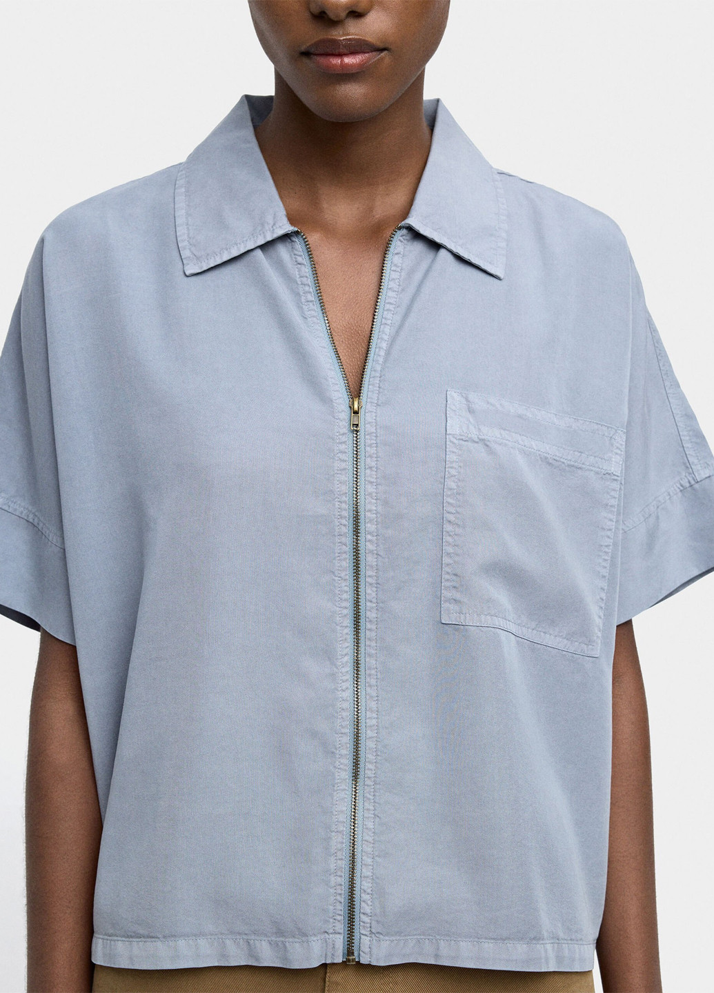 Светло-голубая блуза Parfois