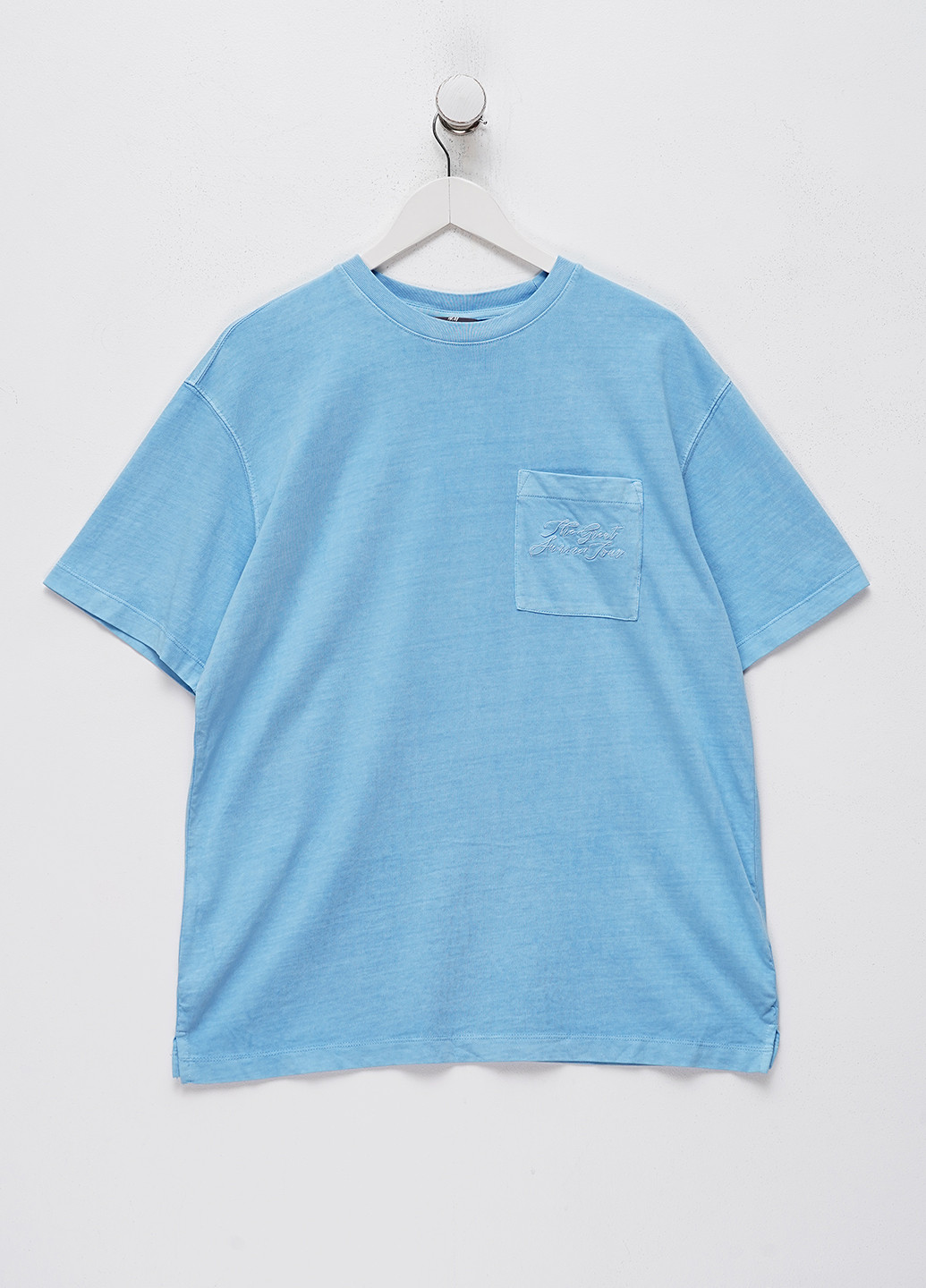Голубая футболка H&M