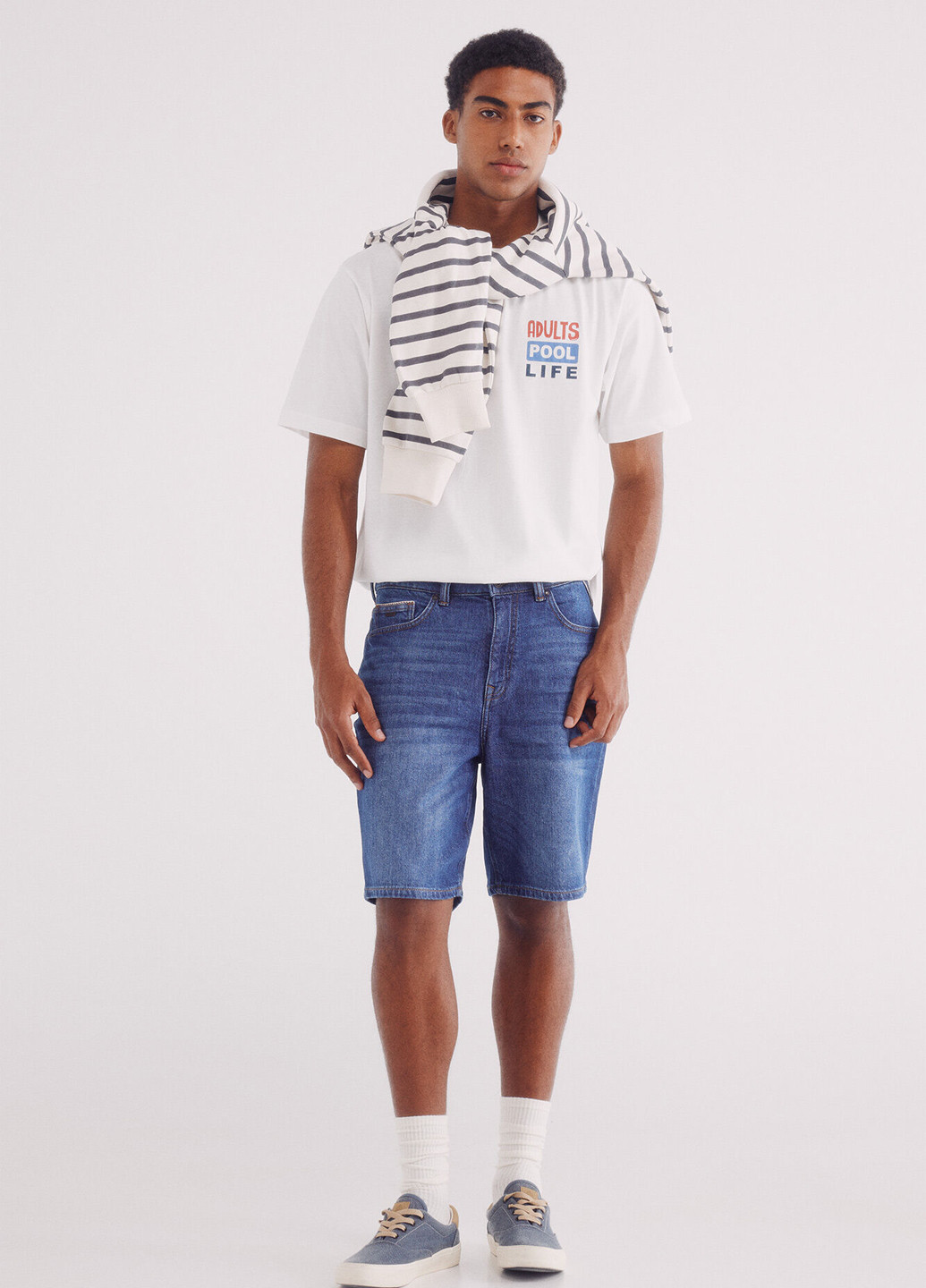 Біла футболка Springfield