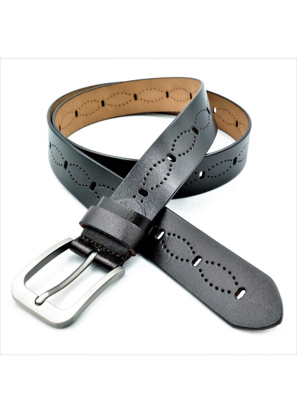 Жіночий шкіряний ремінь Le-Mon (255375727)