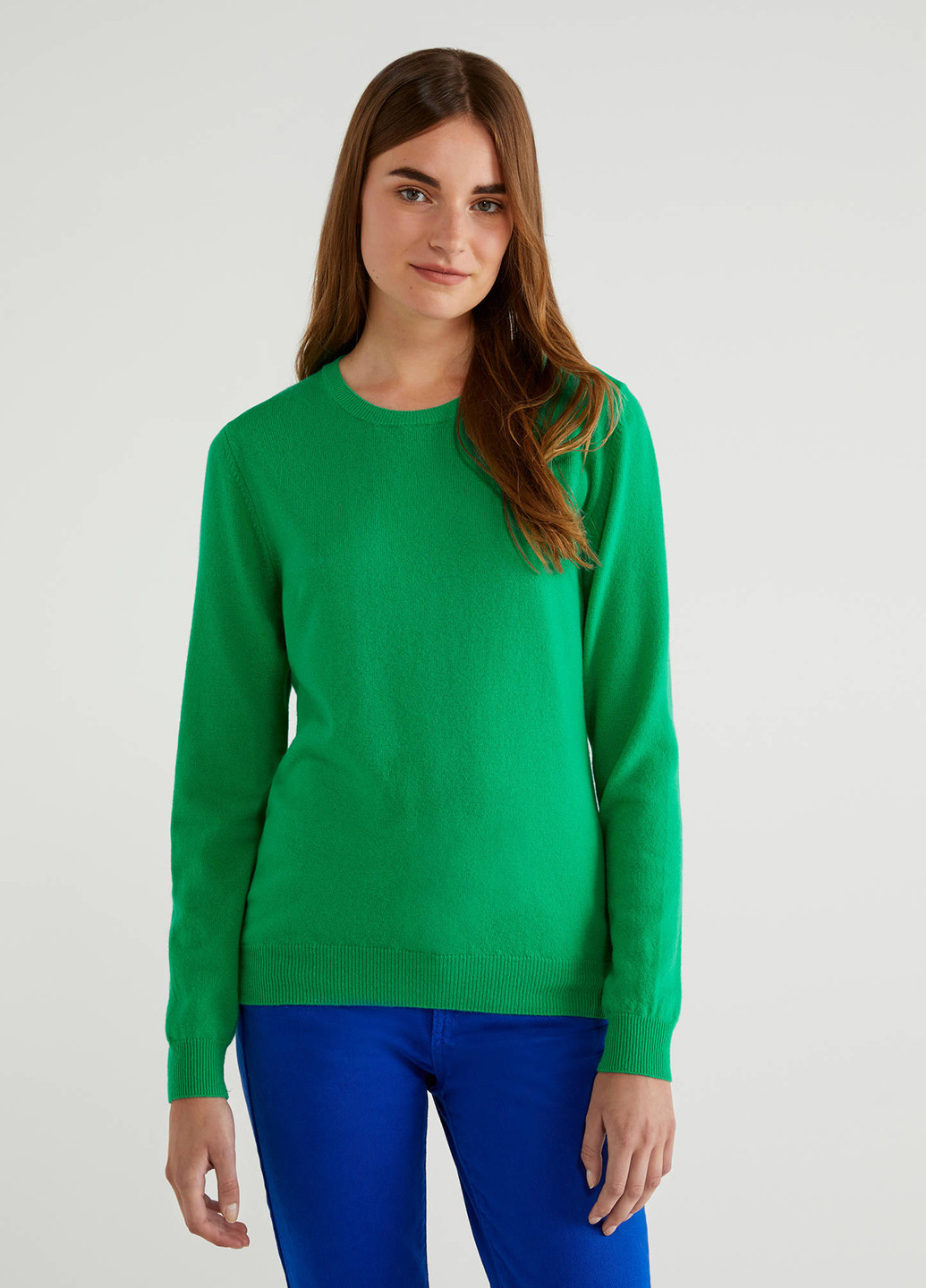 Салатовый демисезонный джемпер джемпер United Colors of Benetton