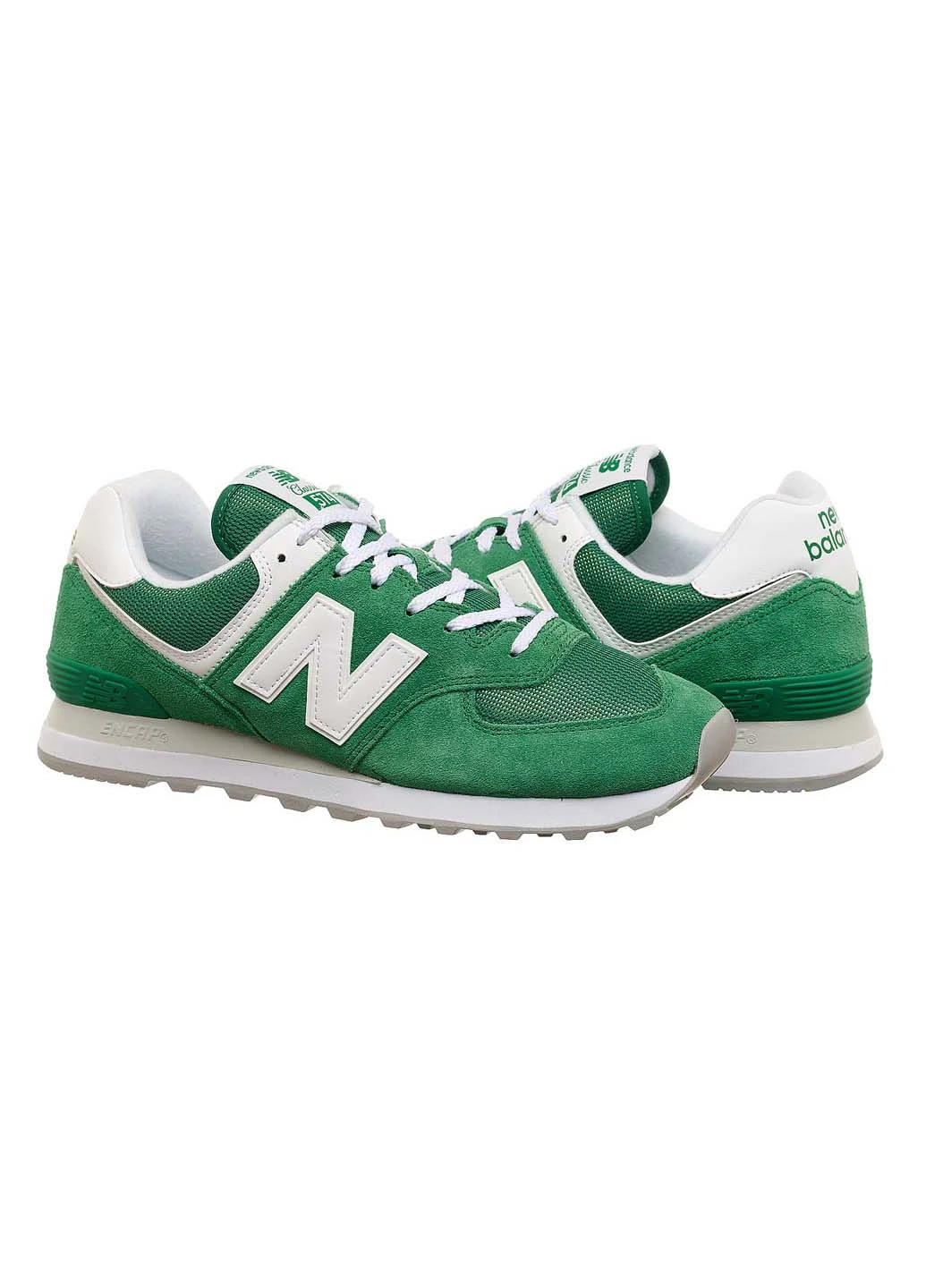 Зеленые демисезонные кроссовки New Balance