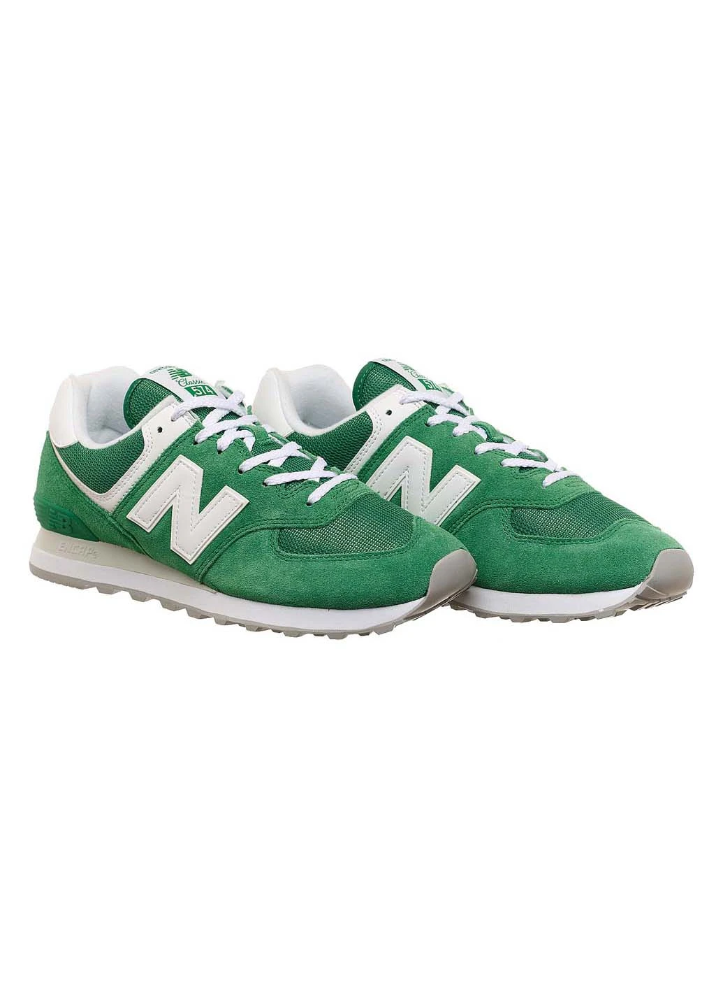 Зеленые демисезонные кроссовки New Balance