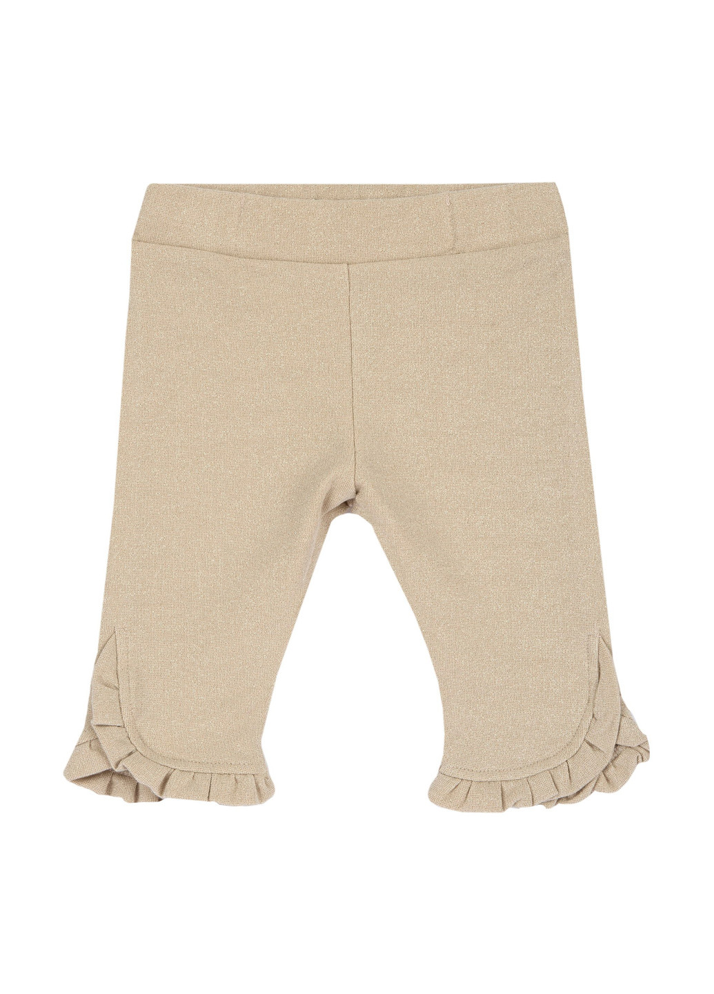 Бежевые кэжуал демисезонные клеш брюки Chicco