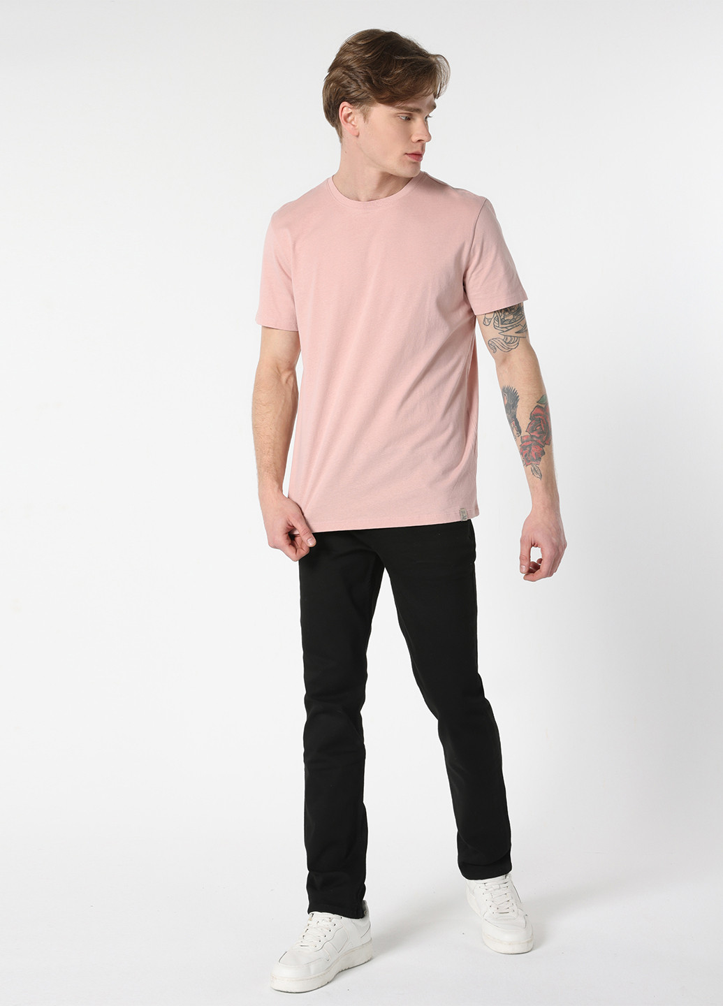 Светло-розовая футболка Colin's
