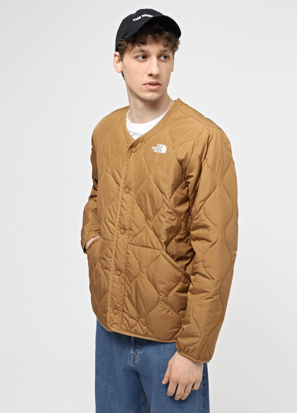 Коричнева демісезонна куртка The North Face