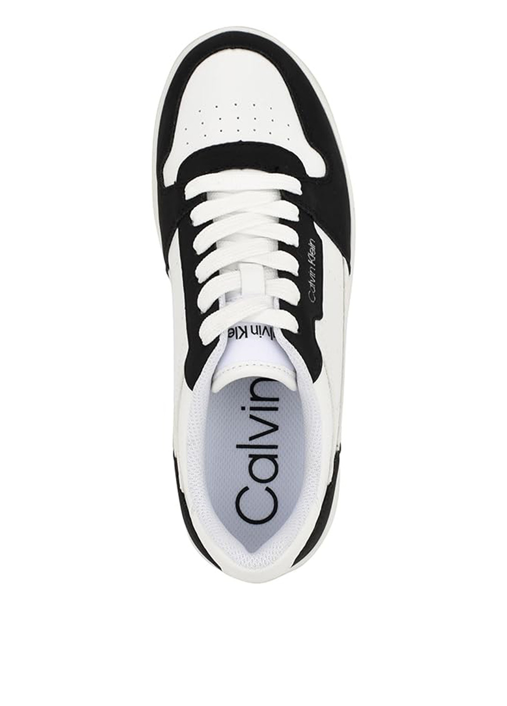 Черно-белые кеды Calvin Klein