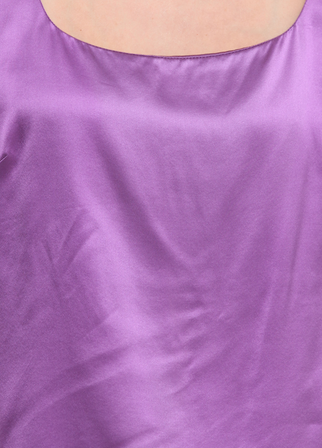 Фиолетовая летняя блуза Luisa Spagnoli