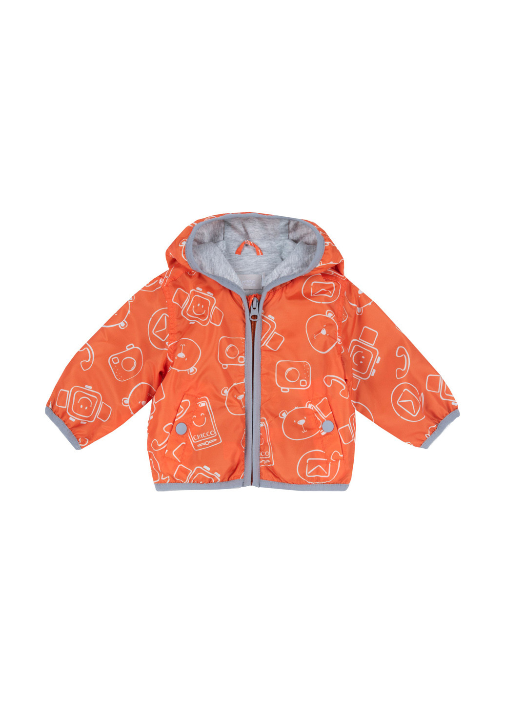 Оранжевая демисезонная куртка Chicco