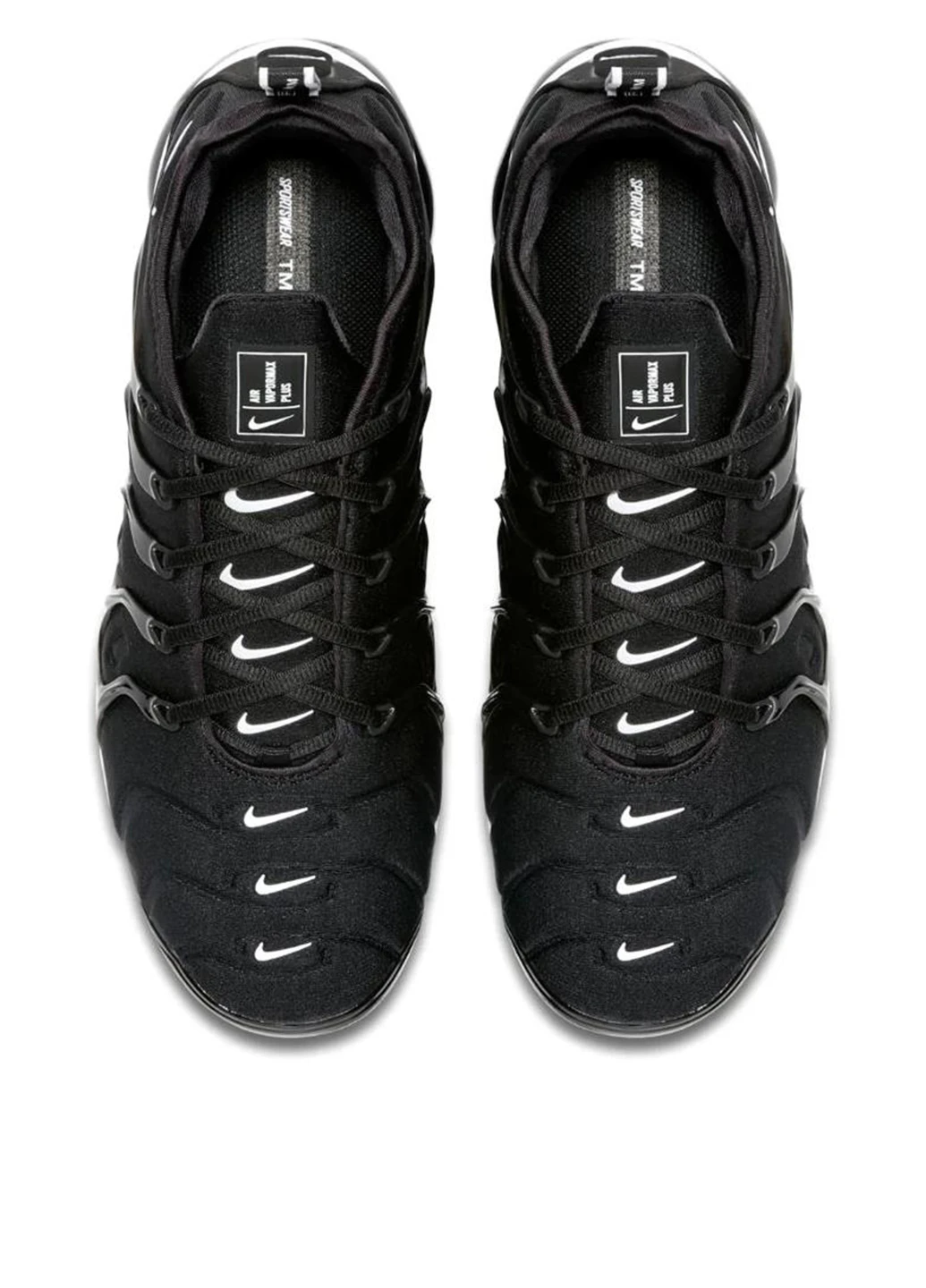 Черные демисезонные кроссовки 924453-011 Nike Air VaporMax Plus