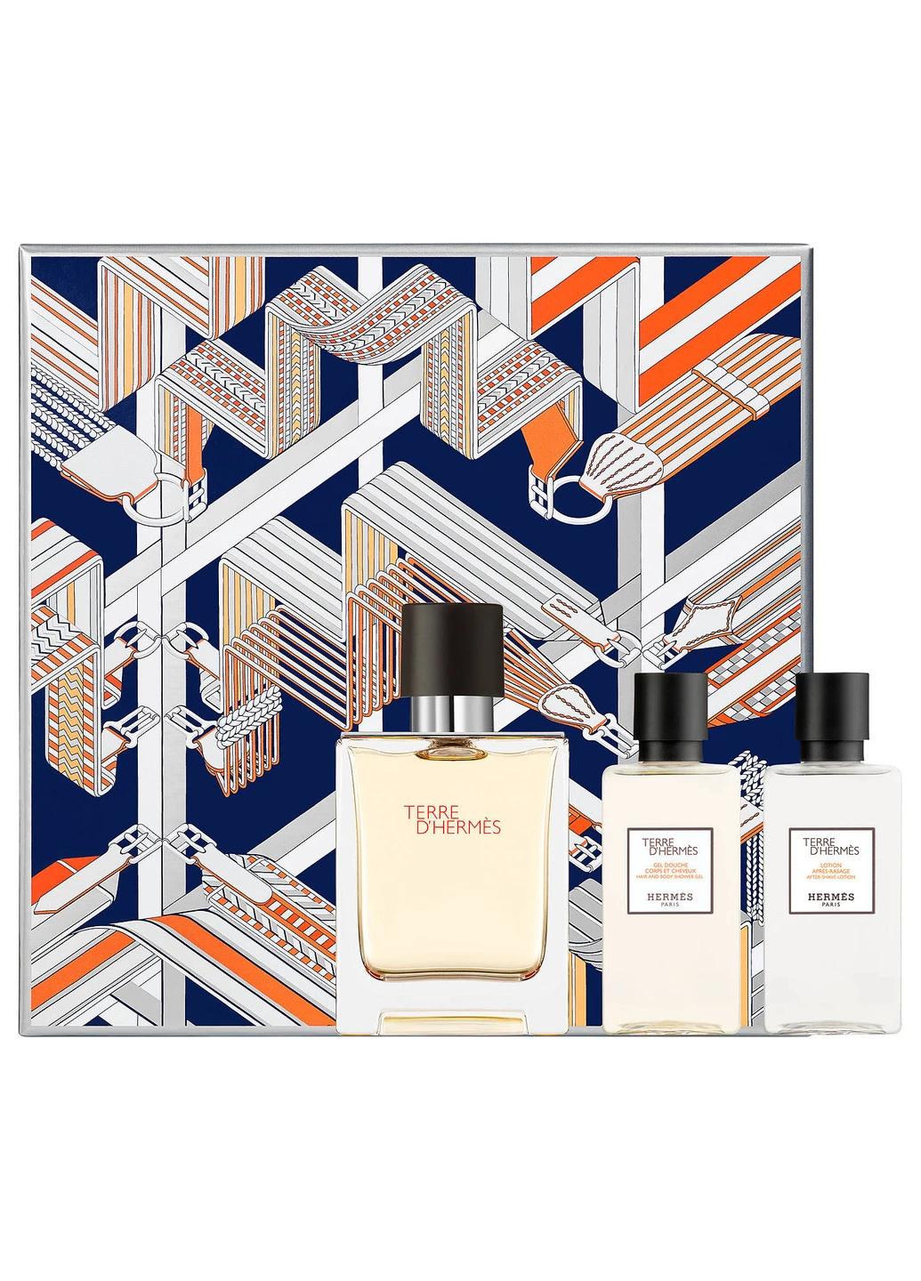 Набор (edt 50 ml + sh\g 40 ml + b\lot 40 ml) Terre d' Eau De Toilette 3 шт. (50 мл+2х40 мл) Hermes (223081926)
