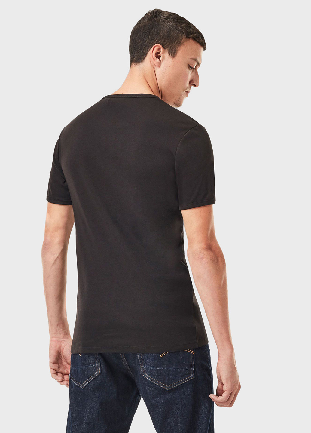 Чорна футболка G-Star Raw