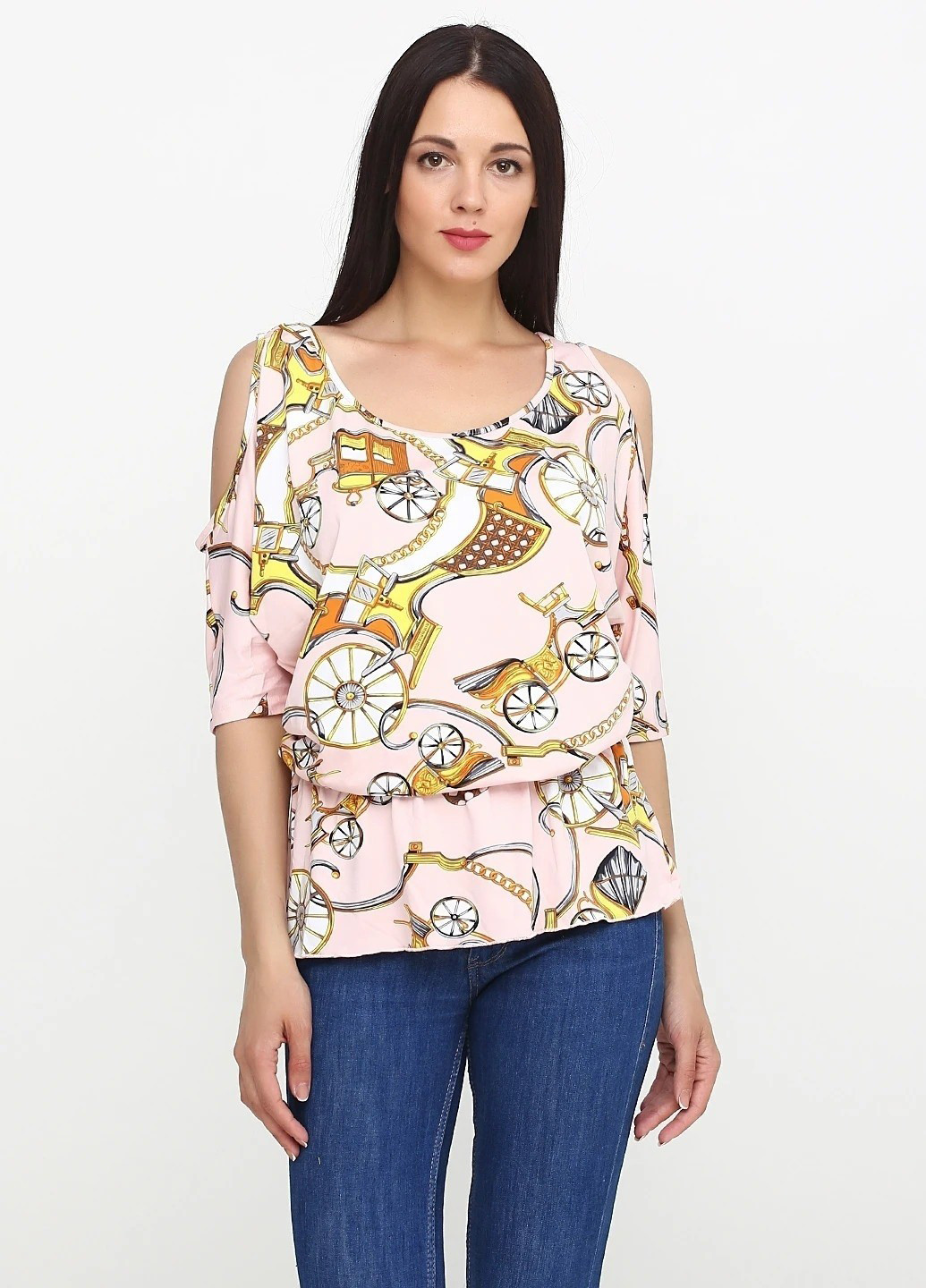 Розовая блуза Zean
