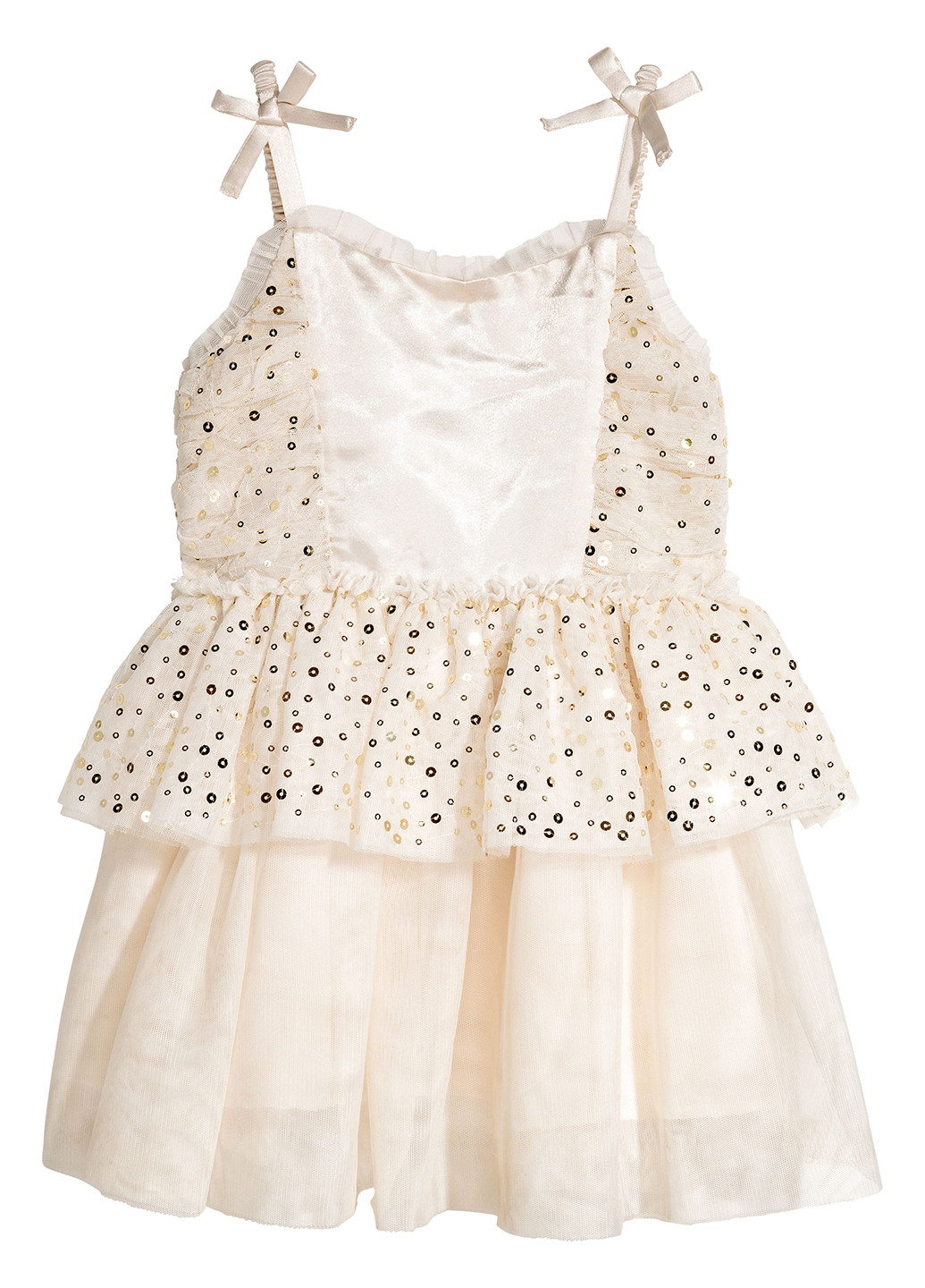 Молочное платье H&M (82825497)