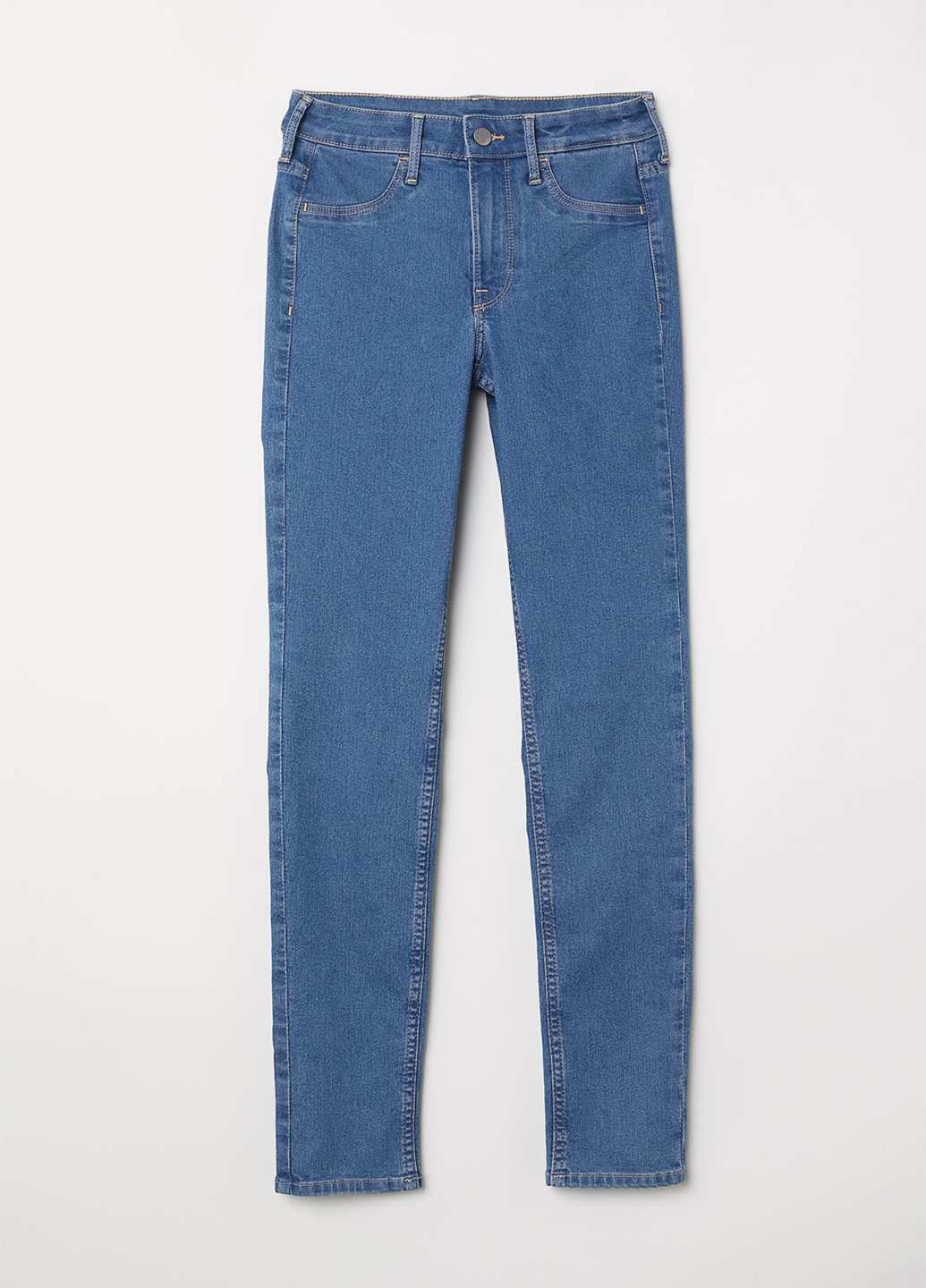 Джинси H&M скінні сині джинсові поліестер, бавовна