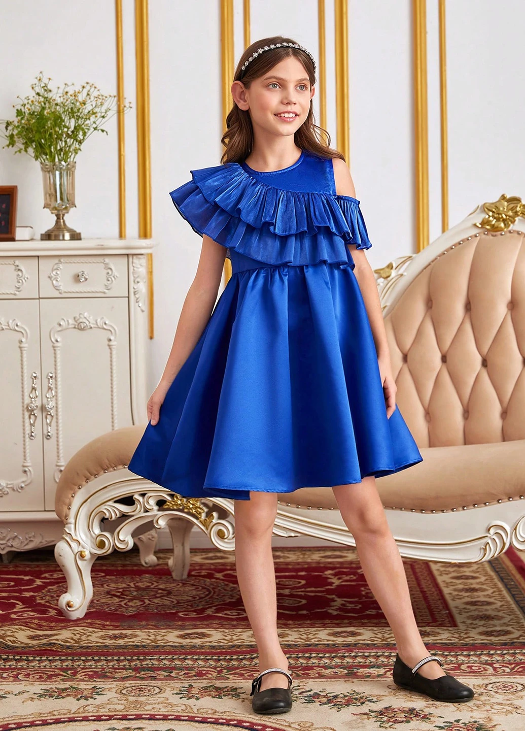Синіти сукня SHEIN (316503654)