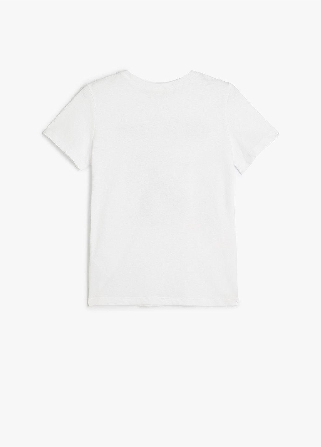 Белая летняя футболка KOTON