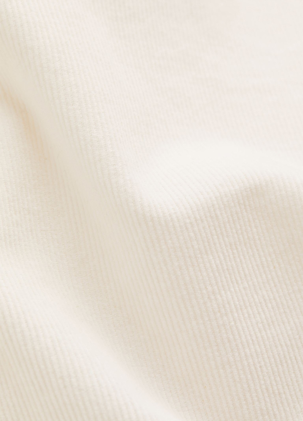 Кремовая кэжуал рубашка однотонная H&M