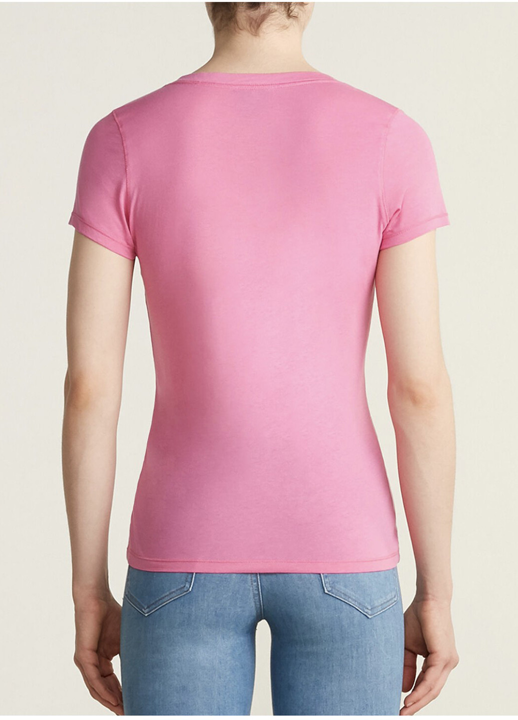 Розовая летняя футболка U.S. Polo Assn.