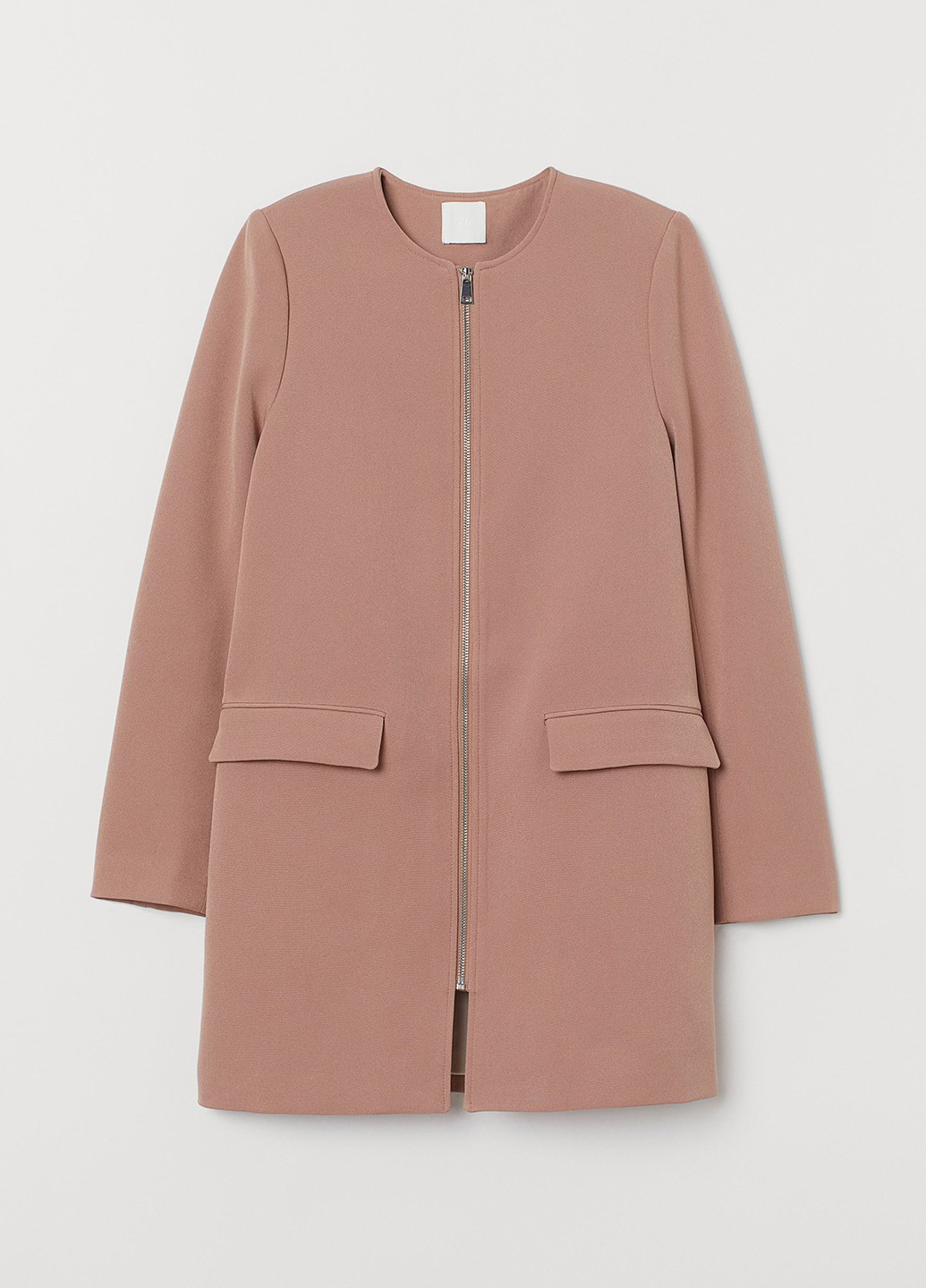 Пудрове демісезонне Пальто однобортне H&M