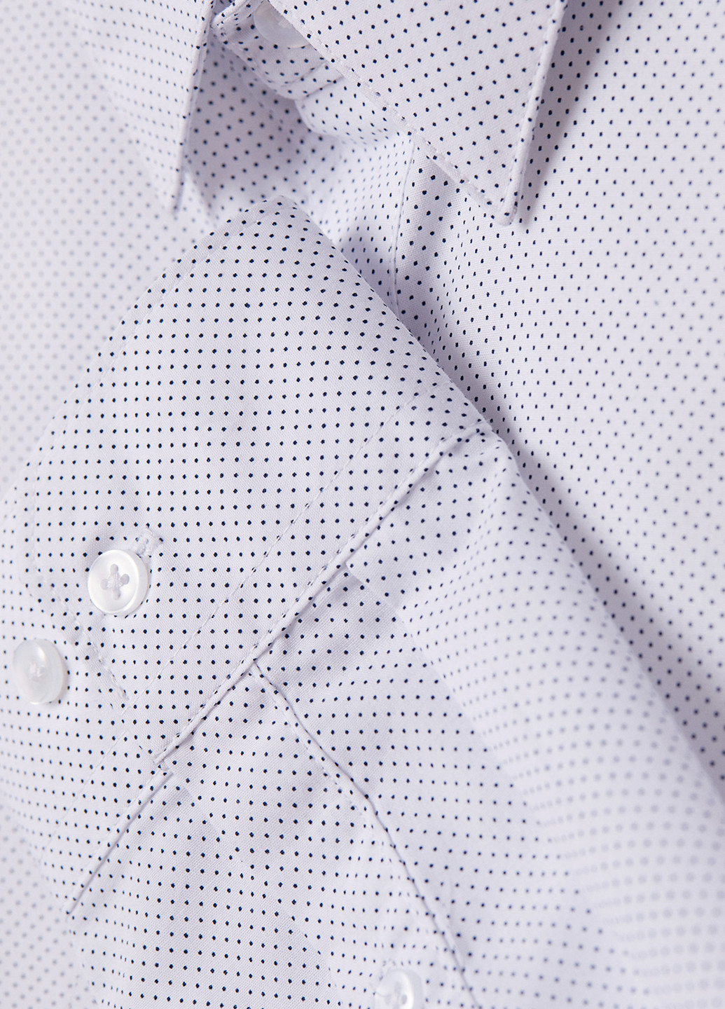 Сорочка H&M однотонна біла кежуал бавовна