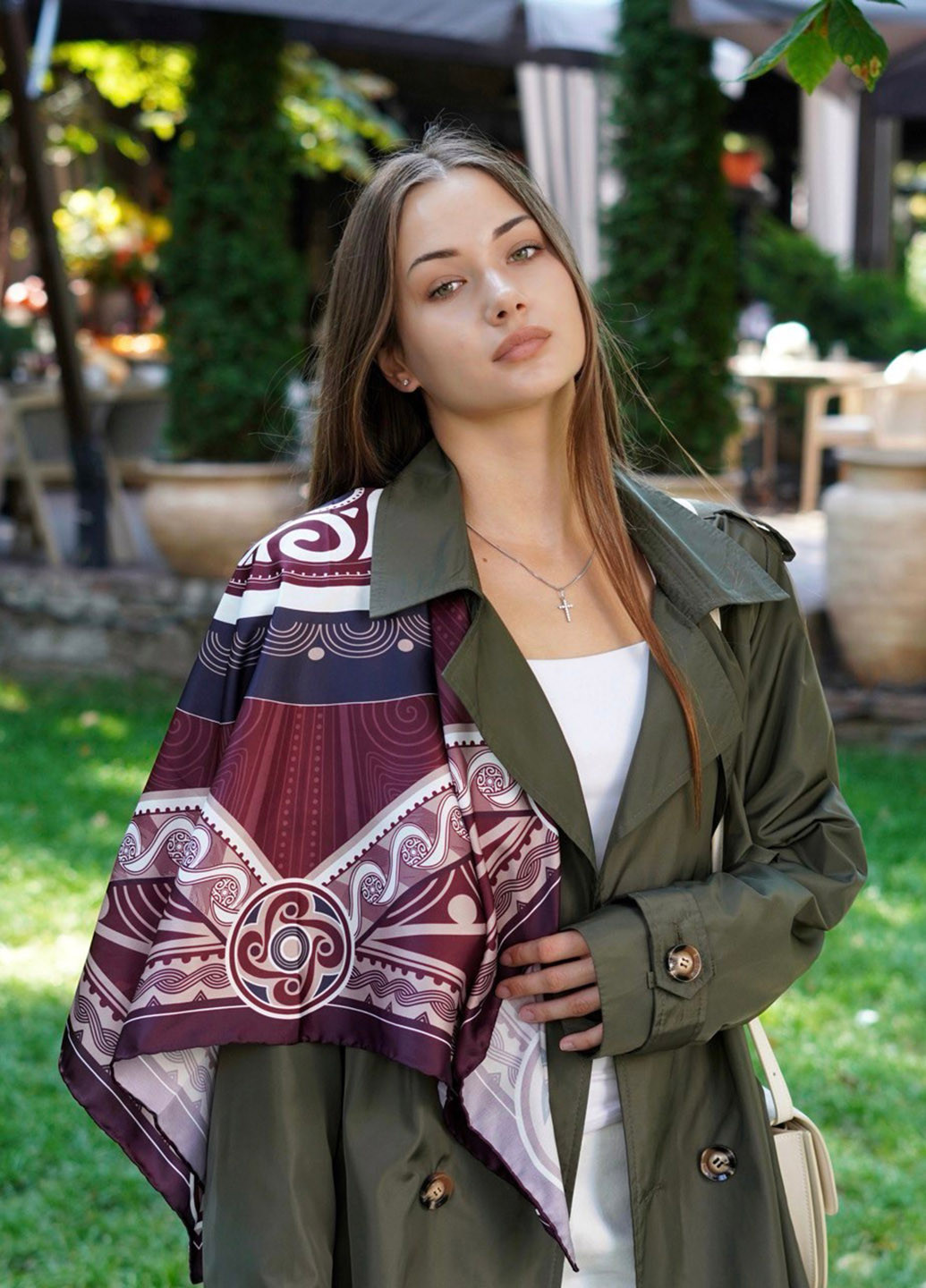 Хустка, 70х70х100 см My Scarf (368110907)