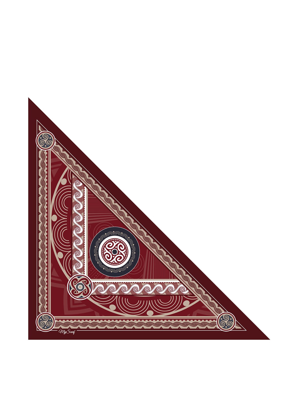 Хустка, 70х70х100 см My Scarf (368110907)