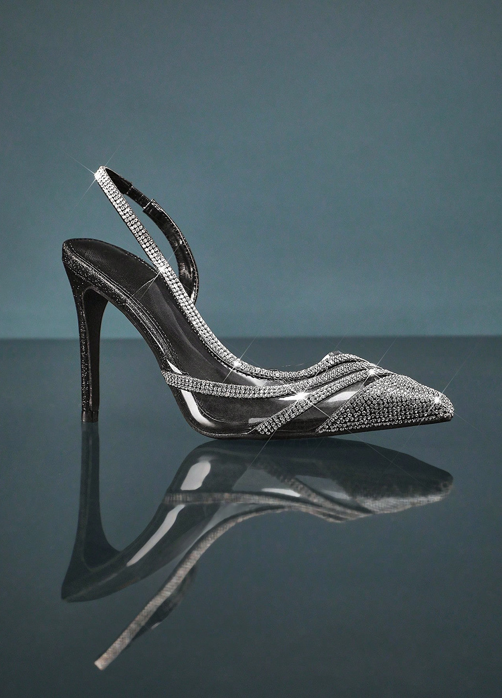 SHEIN Туфли прозрачный з силикон, китай — демисезон (365683123)