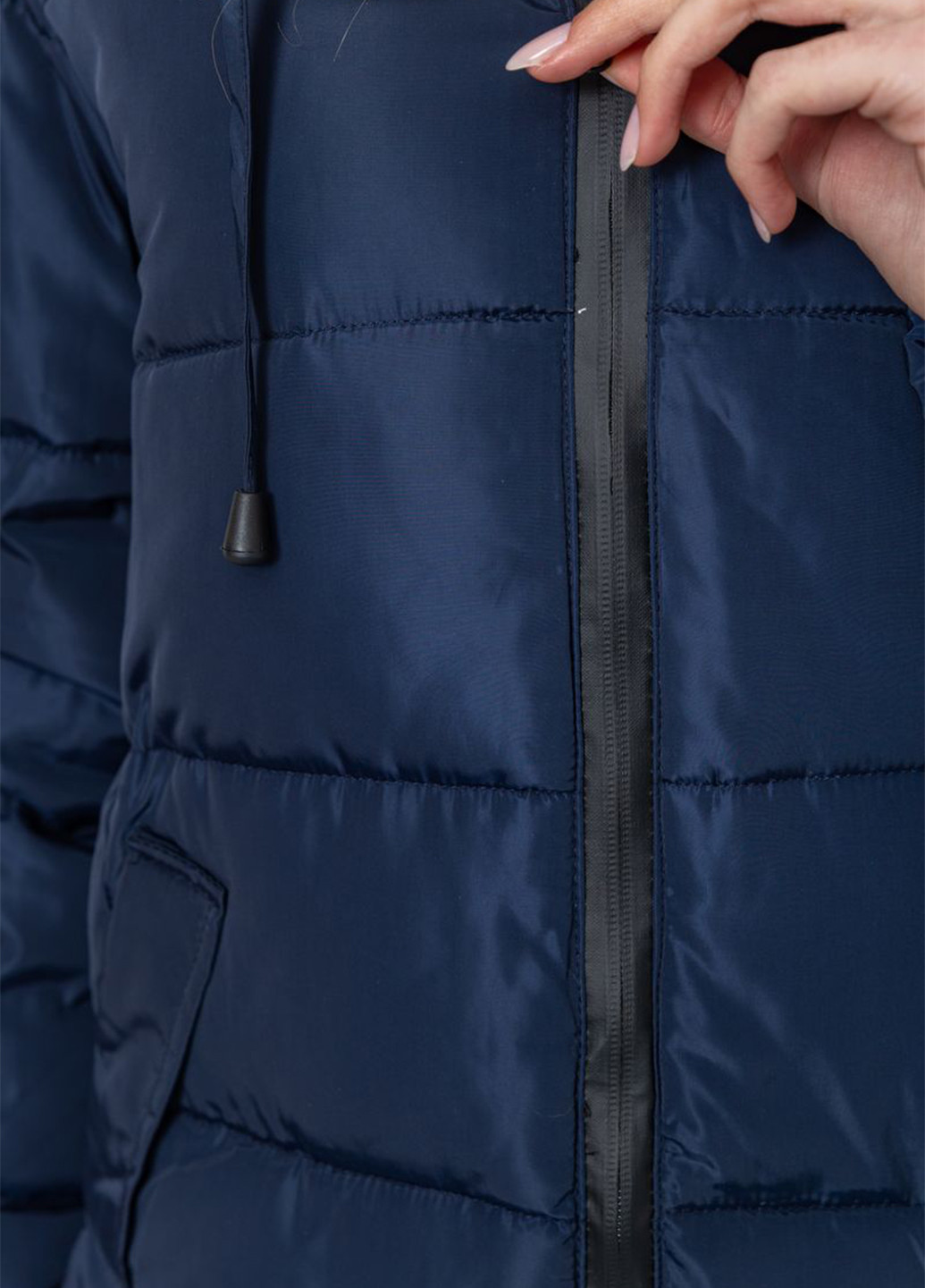 Синяя зимняя куртка Ager